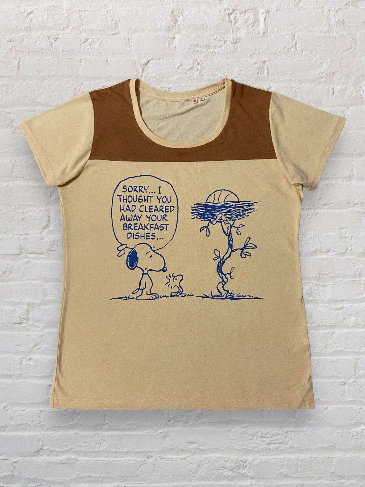 Japanese Brand × Peanuts × Uniqlo UNIQLO X PEANUTS SNOOPY CARTOON MULTI COLOR TSHIRT Size US XL / EU 56 / 4 - 1 Thumbnail
