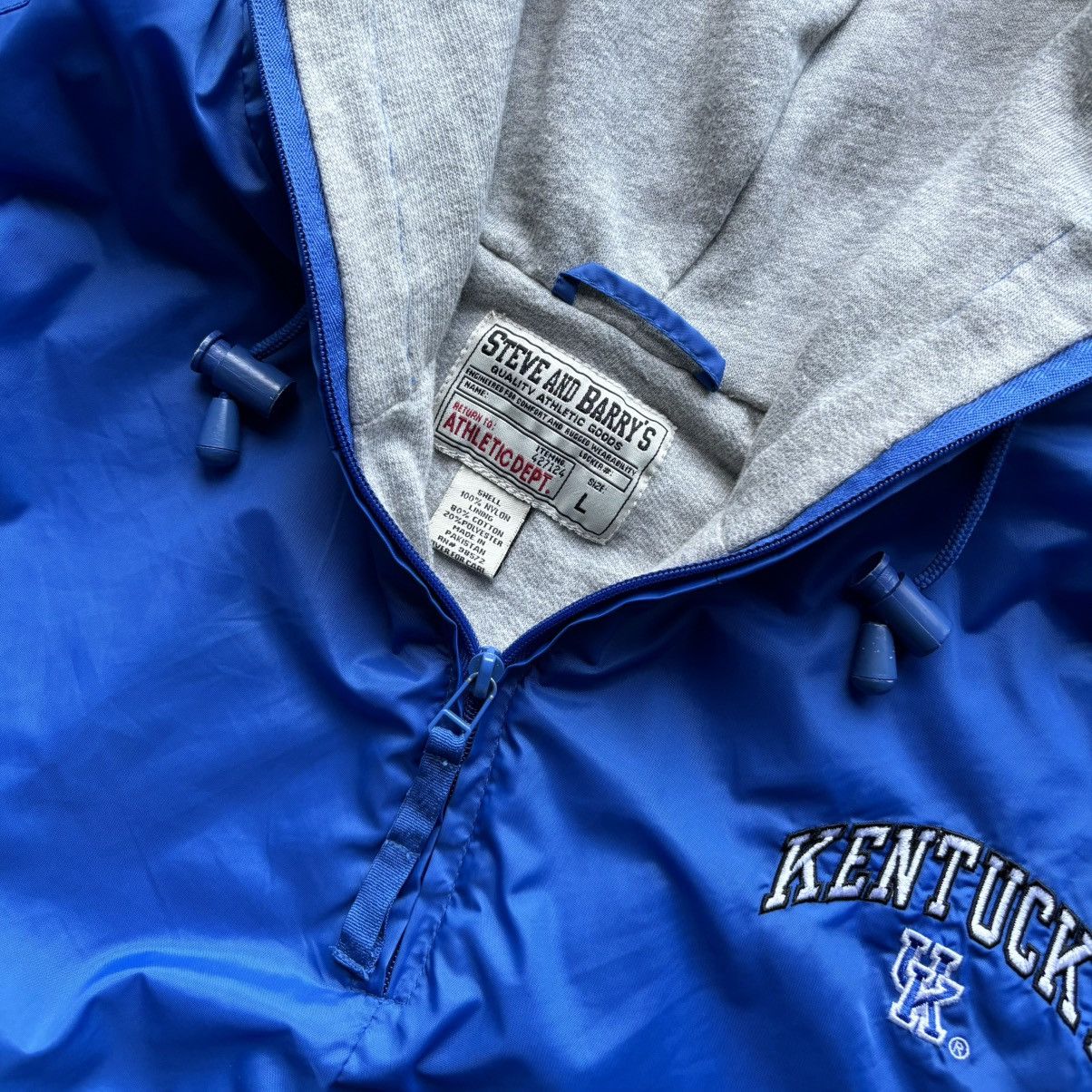 Vintage vintage Y2K UNIVERSITY OF KENTUCKY UK Nylon 1/2 Zip jacket Size US L / EU 52-54 / 3 - 12 Thumbnail