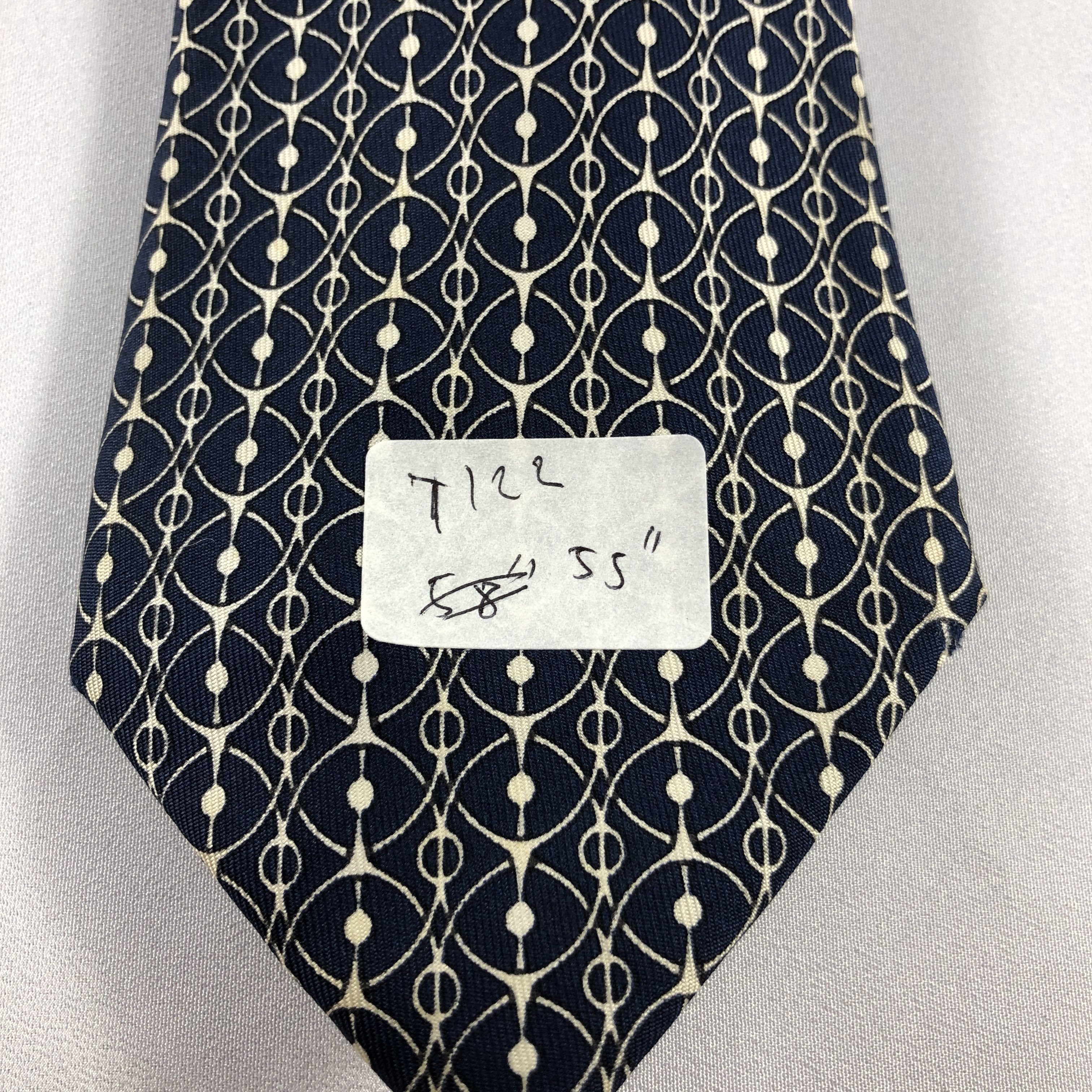 Hermes Hermes Silk Neck Ties T122 Size ONE SIZE - 11 Thumbnail