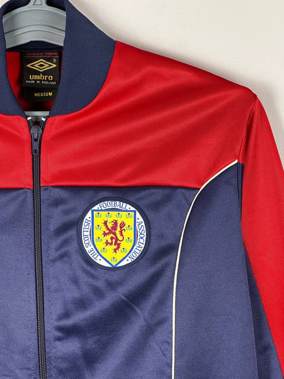 Umbro Very Rare Vintage Umbro 1984 Scotland Soccer Track Jacket Size US M / EU 48-50 / 2 - 5 Thumbnail