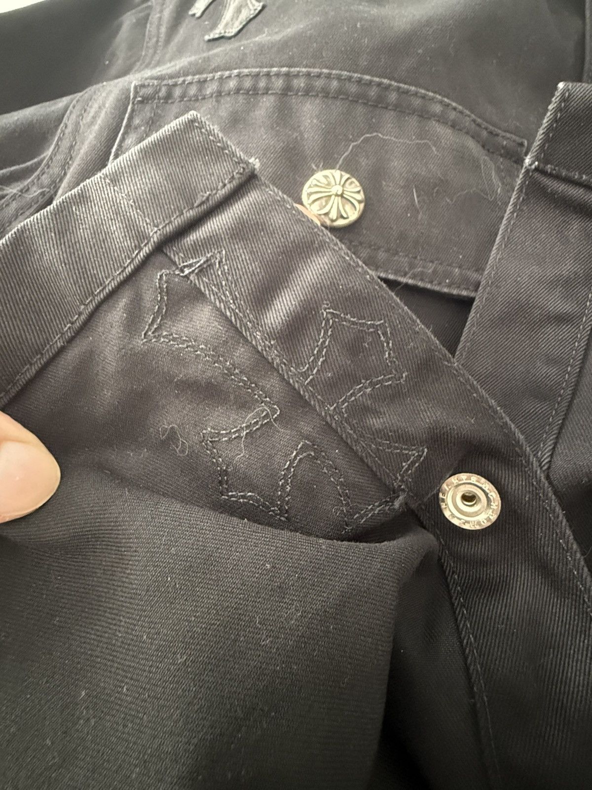 Chrome Hearts Chrome Hearts Black Cheetah Patched Workdog Jacket Sz.M Size US M / EU 48-50 / 2 - 10 Thumbnail