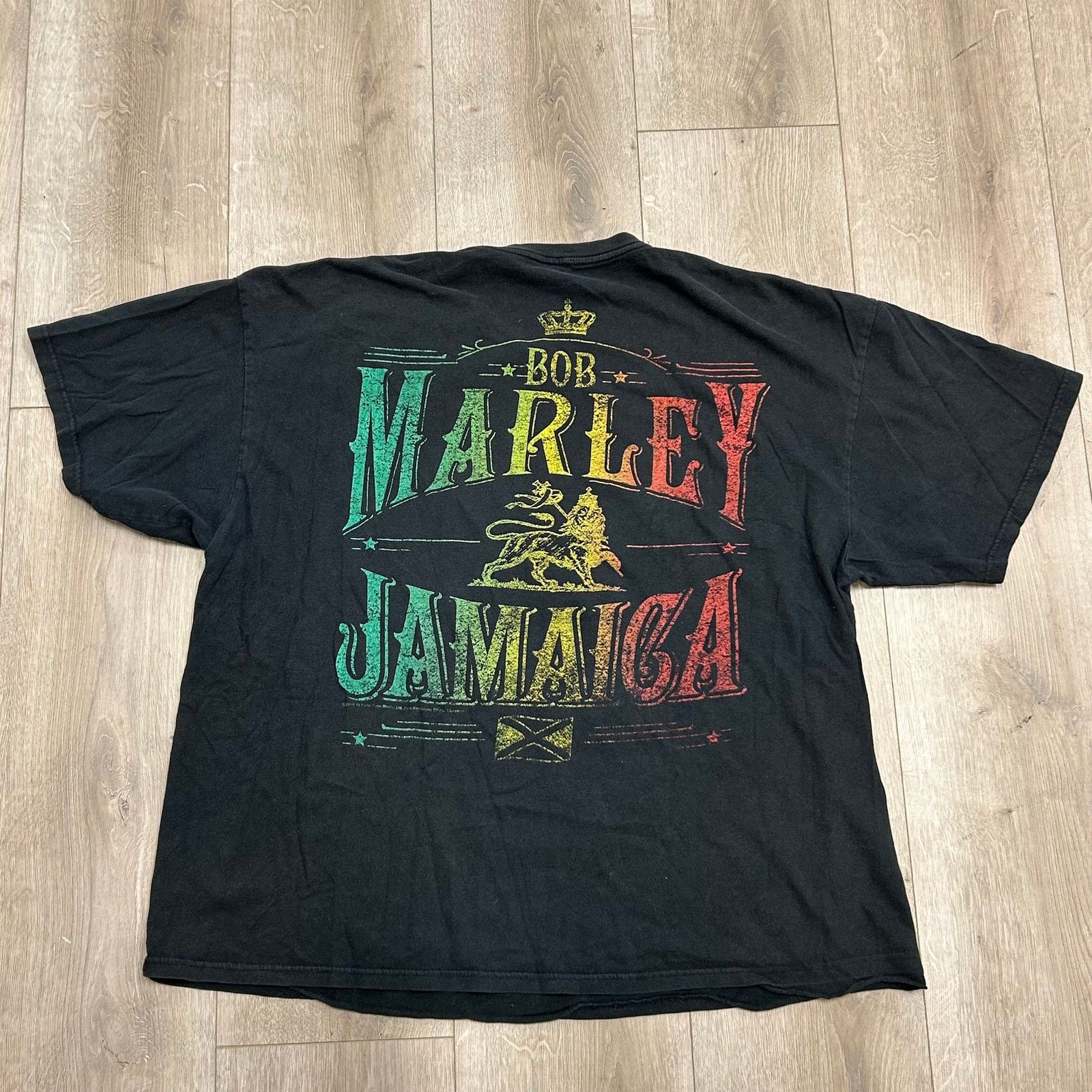 Bob Marley Bob Marley Big Face Jamaica Music Tee T Shirt Black size XXL Size US XXL / EU 58 / 5 - 4 Thumbnail