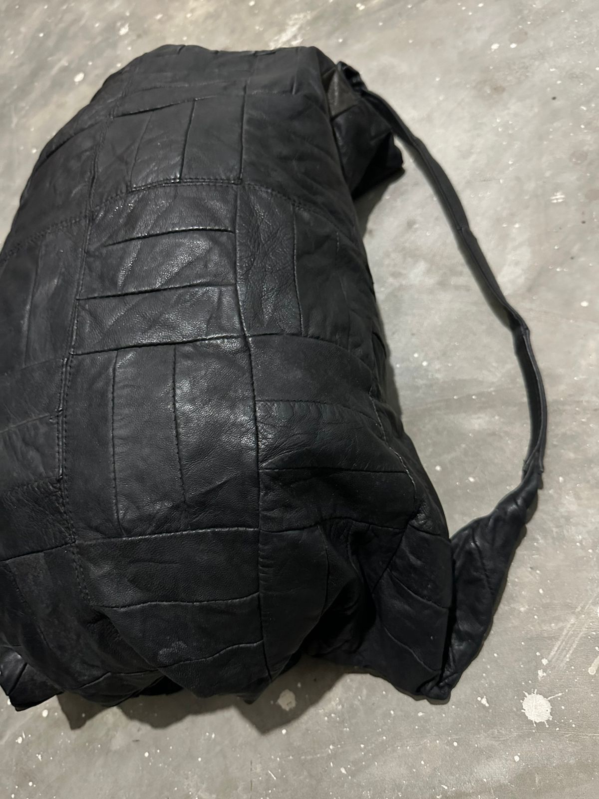 Leather 🔥Unknown Leather 2 Way Bag Nice Design Patches Size ONE SIZE - 10 Thumbnail