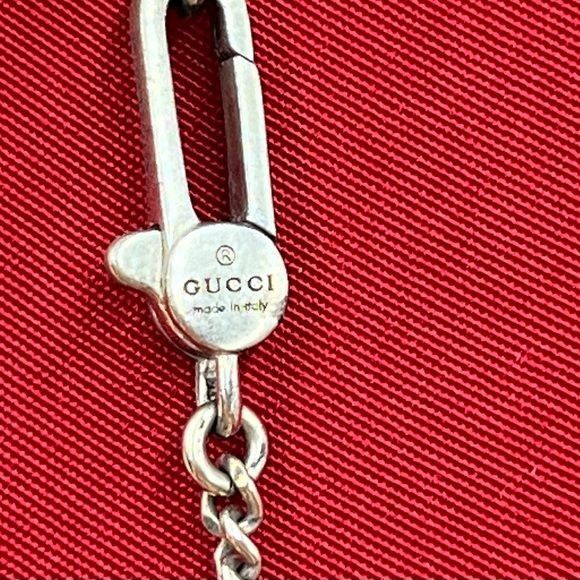 Gucci GucciGhost silver pendant necklace Size 28 - 4 Thumbnail