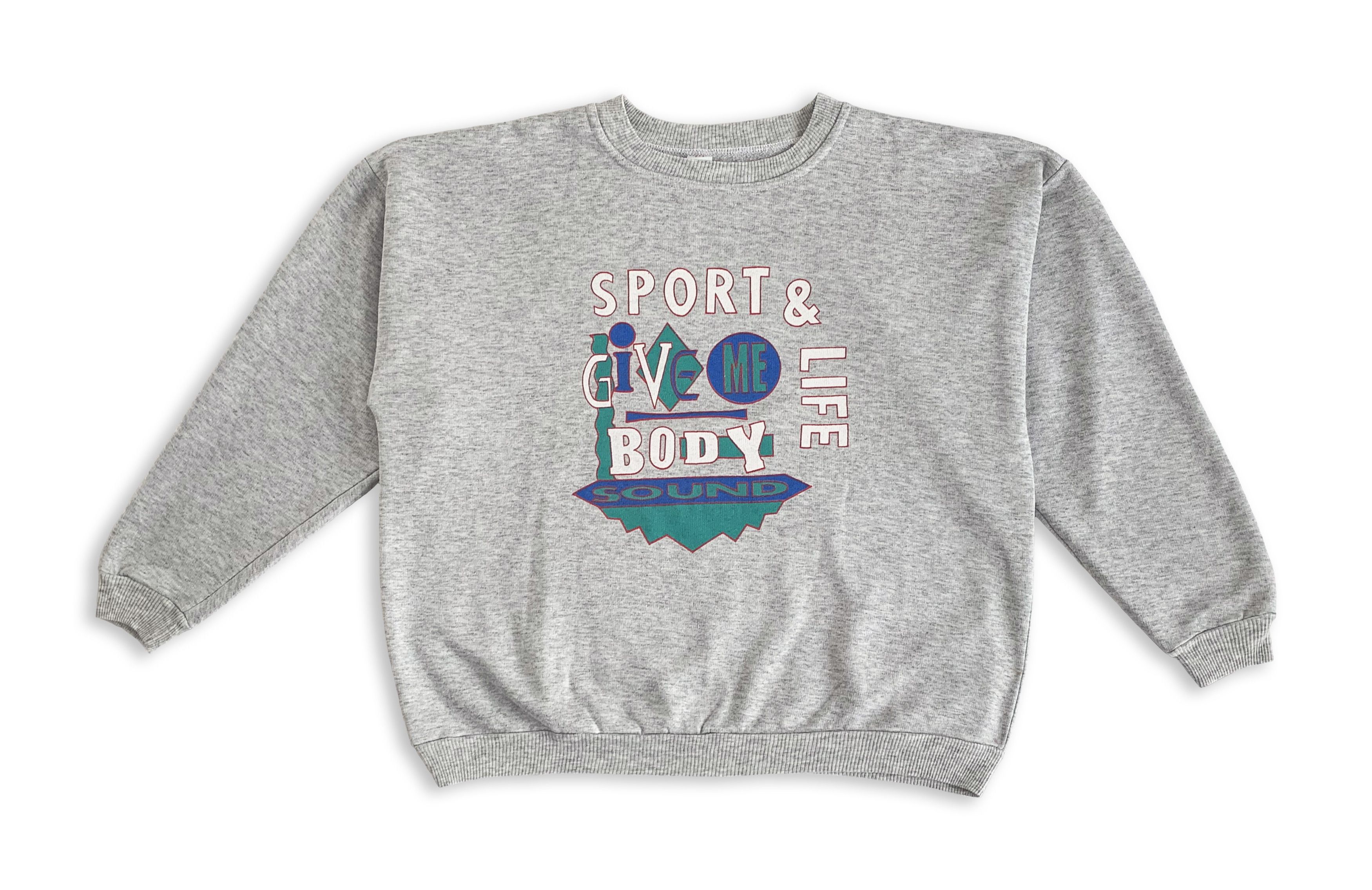Vintage Vintage 80s 90s Sweatshirt Crewneck Sweater Oversize boxy L Size US L / EU 52-54 / 3 - 7 Thumbnail