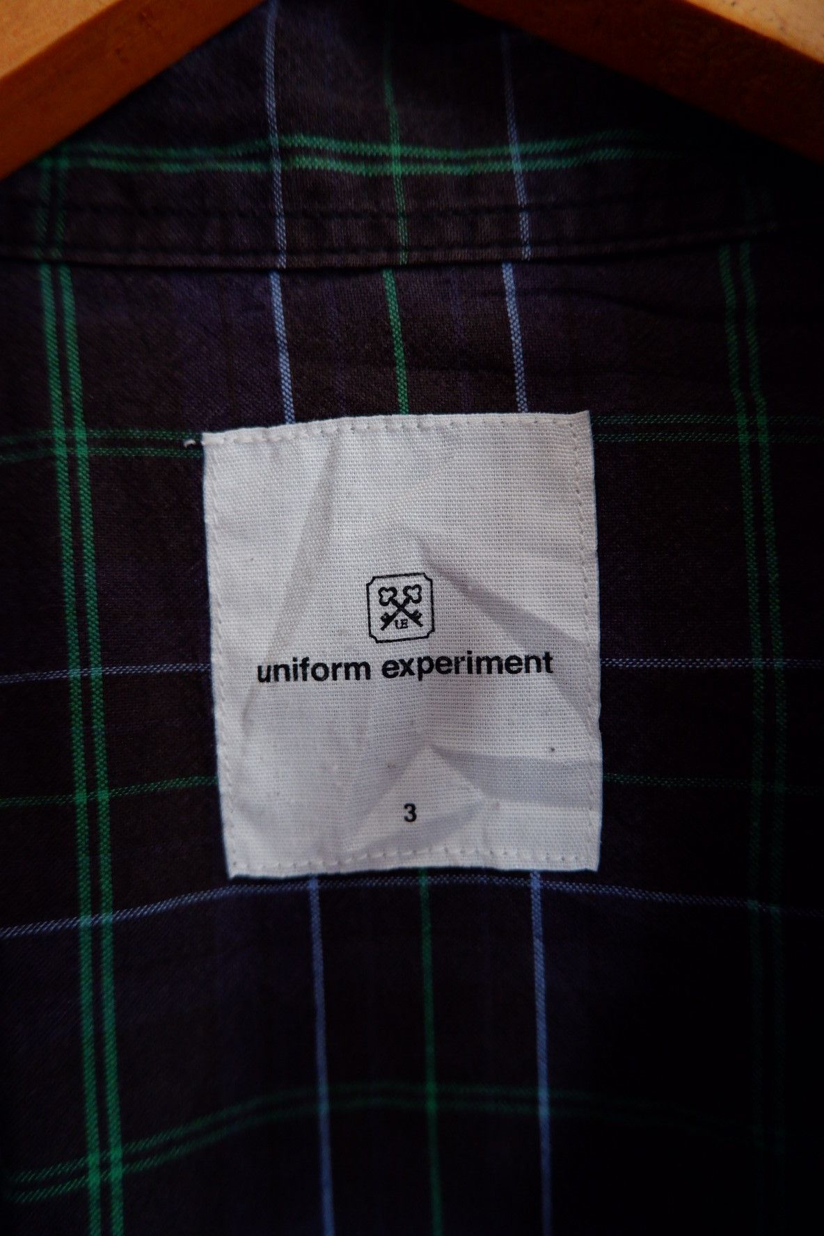 Sophnet. × uniform experiment Vintage Uniform Experiment Plaid Snap Button Shirts Size US L / EU 52-54 / 3 - 7 Thumbnail
