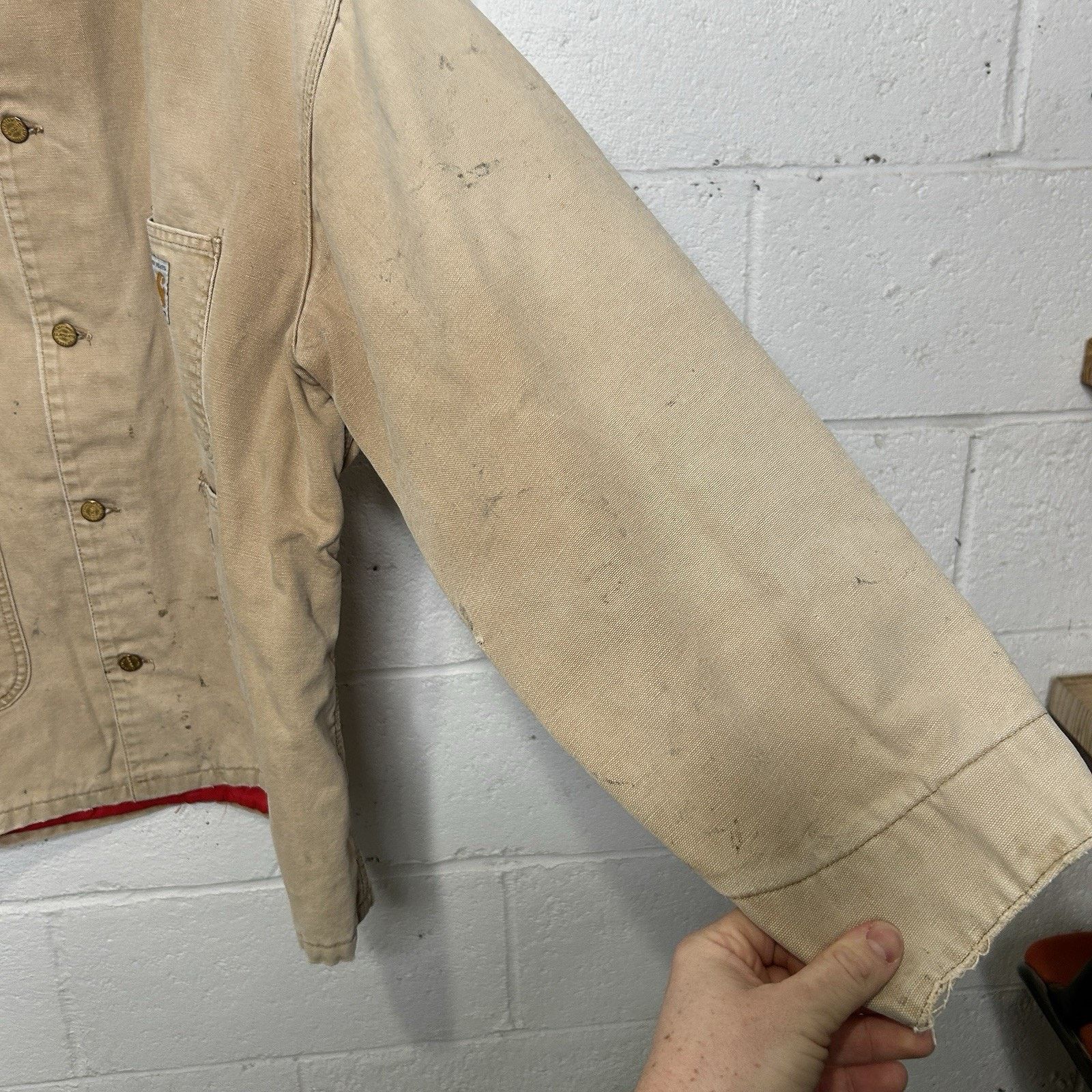 Carhartt Vintage Carhartt 100 Year Blanket-Lined Chore Coat “Brown” Size US XL / EU 56 / 4 - 7 Thumbnail