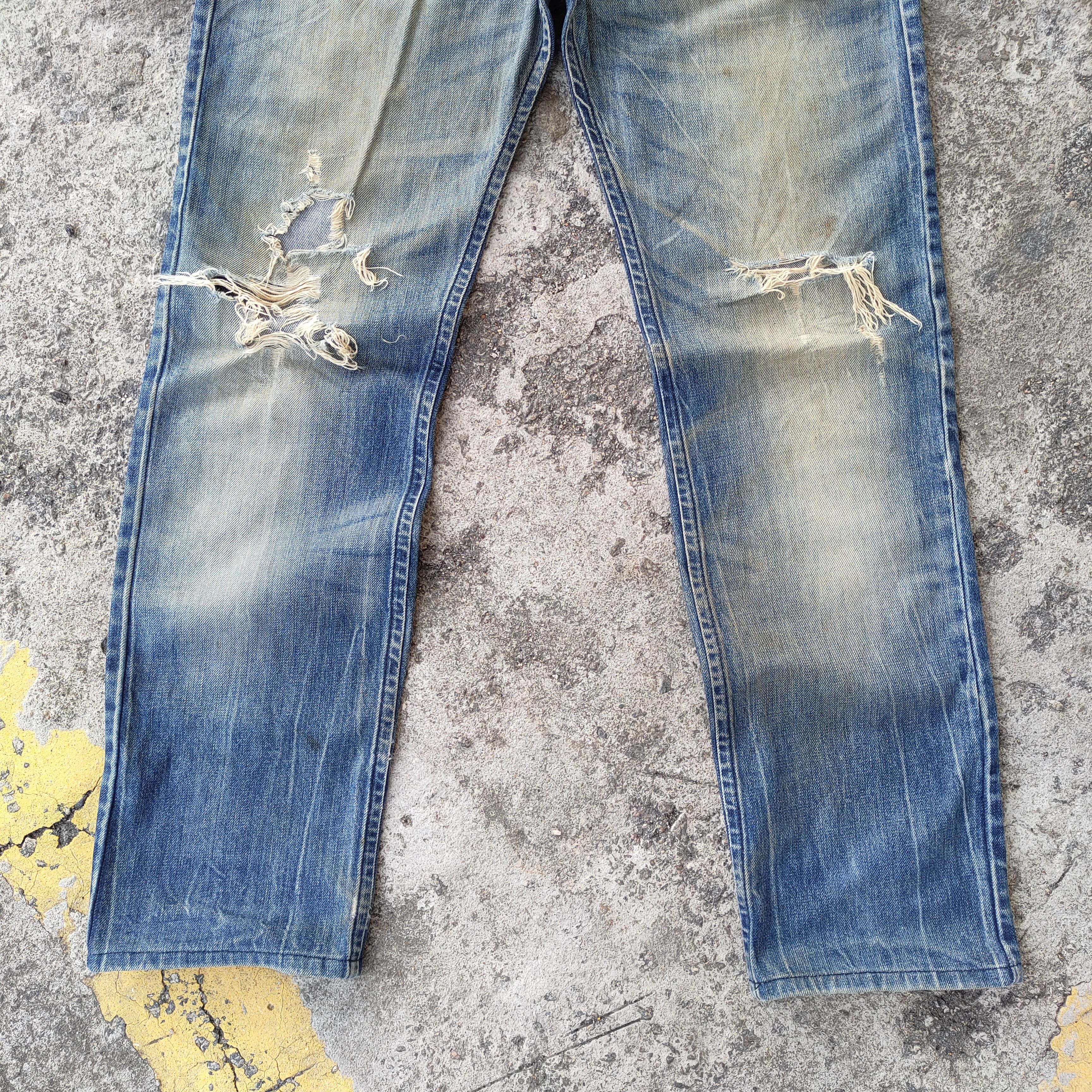 Diesel × Rusty VINTAGE DIESEL RUSTY MUD WASHED FADED JEANS DENIM PANTS Size US 31 - 3 Thumbnail