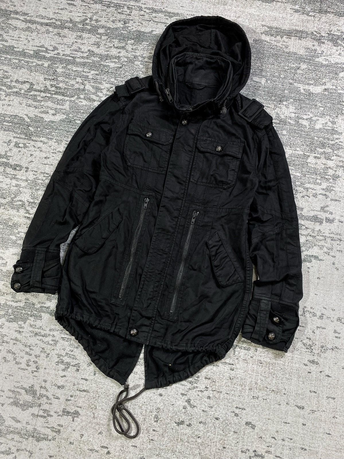 If Six Was Nine 2000s Japanese Hysteric Tornado 14th Isamu Wax Bono y2k Lgb Size US M / EU 48-50 / 2 - 3 Thumbnail