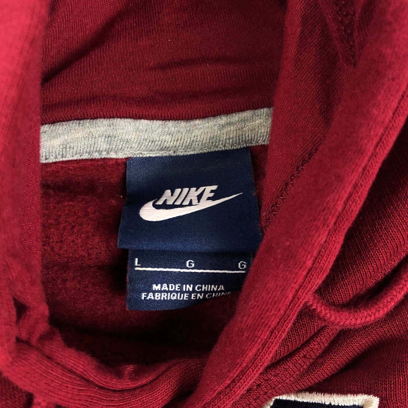 Nike Nike Hoodie Mens Large Spell Out NSW Sportswear Sweatshirt Size US L / EU 52-54 / 3 - 5 Thumbnail