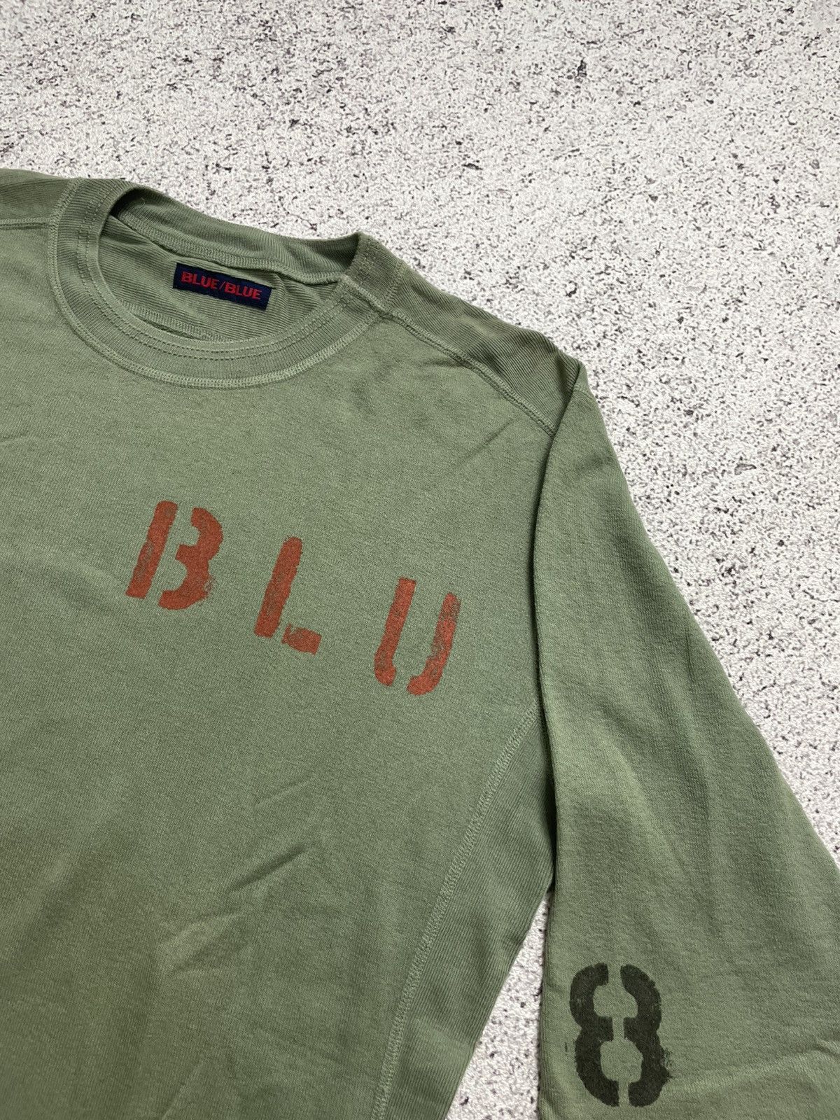Blue Blue Japan Vintage Raglan Blue Blue Japan Military T Shirt Size US S / EU 44-46 / 1 - 3 Thumbnail