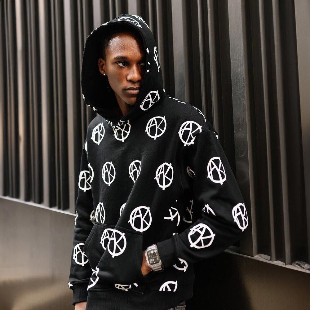 Designer AKINGS AK Multi Logo Hoodie XS Size US XS / EU 42 / 0 - 1 Thumbnail