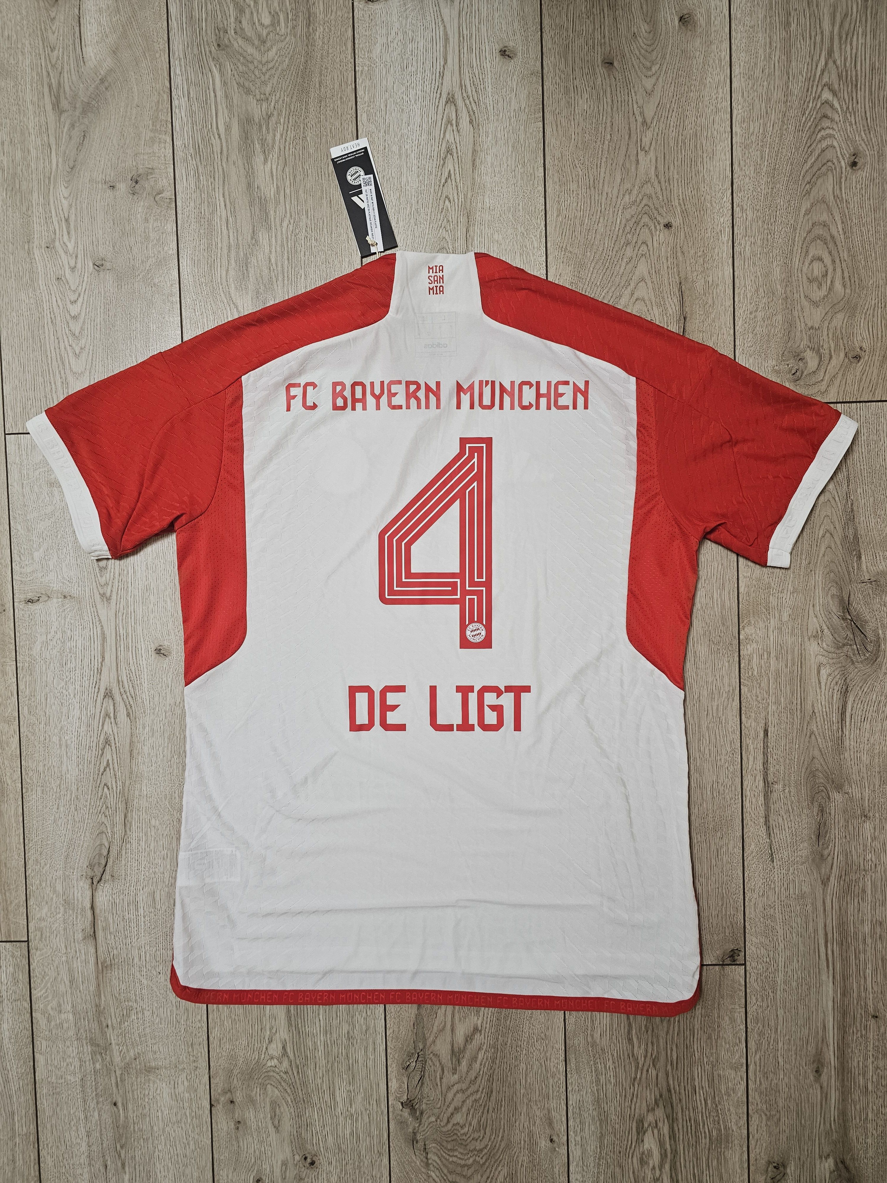 BAYERN MUNICH 2023 2024 HOME DE LIGT FOOTBALL SOCCER JERSEY