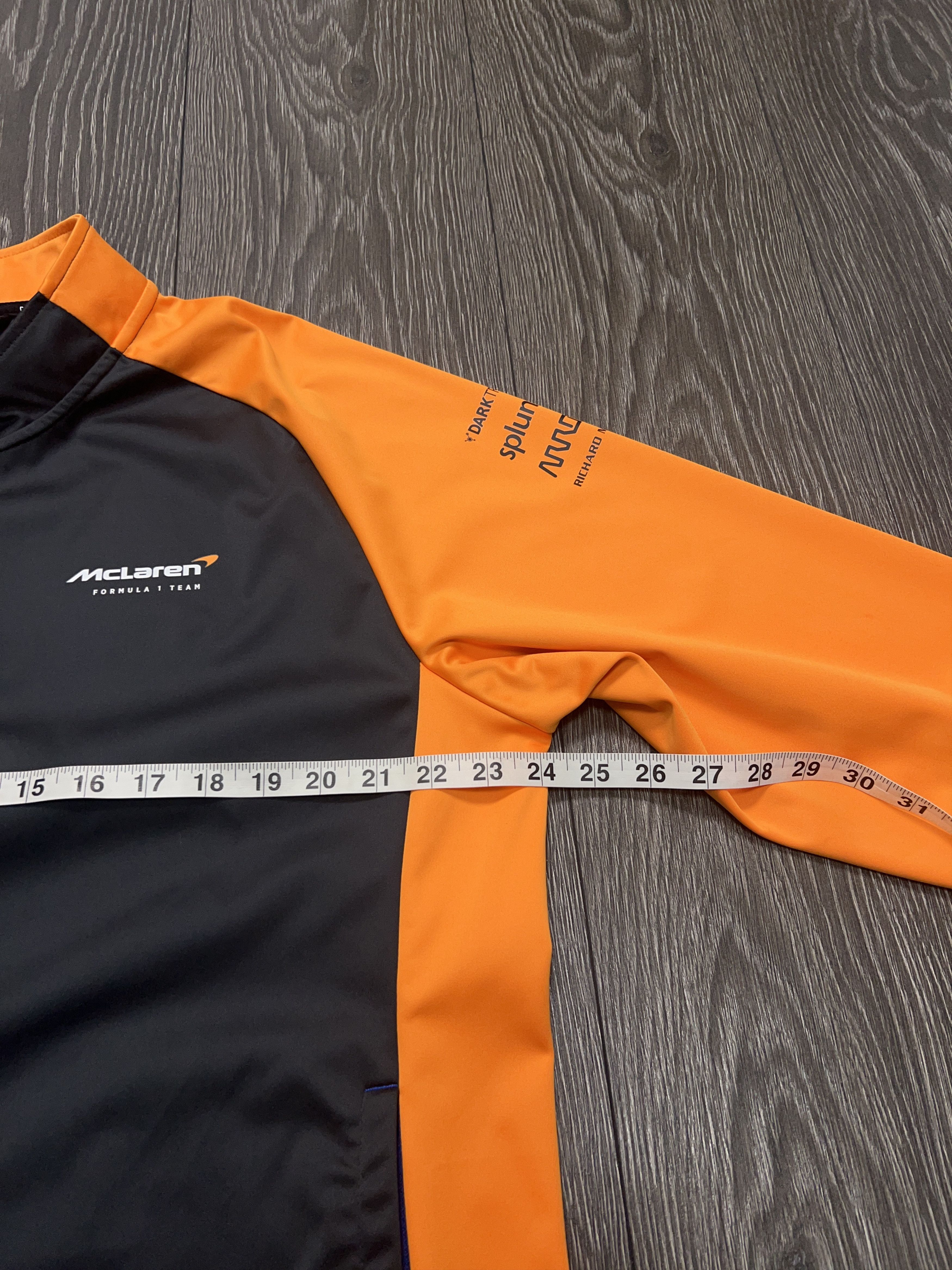 Castore McLaren F1 Team Softshell Midlayer Zip Dell Racing Size 18 Size XXL / US 16-18 / IT 52-54 - 3 Thumbnail