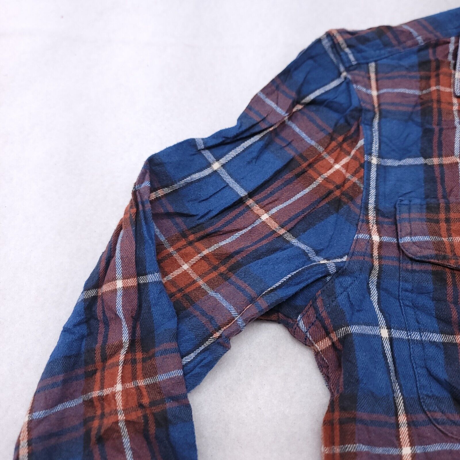 Sonoma Sonoma Tartan Flannel Button Up Shirt Mens Size Small S Blue Size US S / EU 44-46 / 1 - 4 Thumbnail