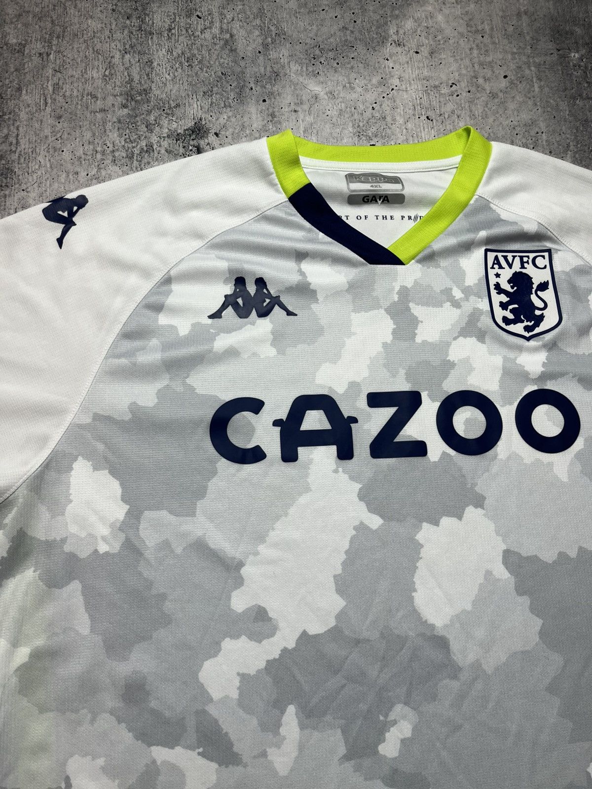 Kappa 2020/21 RARE ASTON VILLA THIRD SOCCER JERSEY FOOTBALL Sz 4XL Size US XXL / EU 58 / 5 - 3 Thumbnail