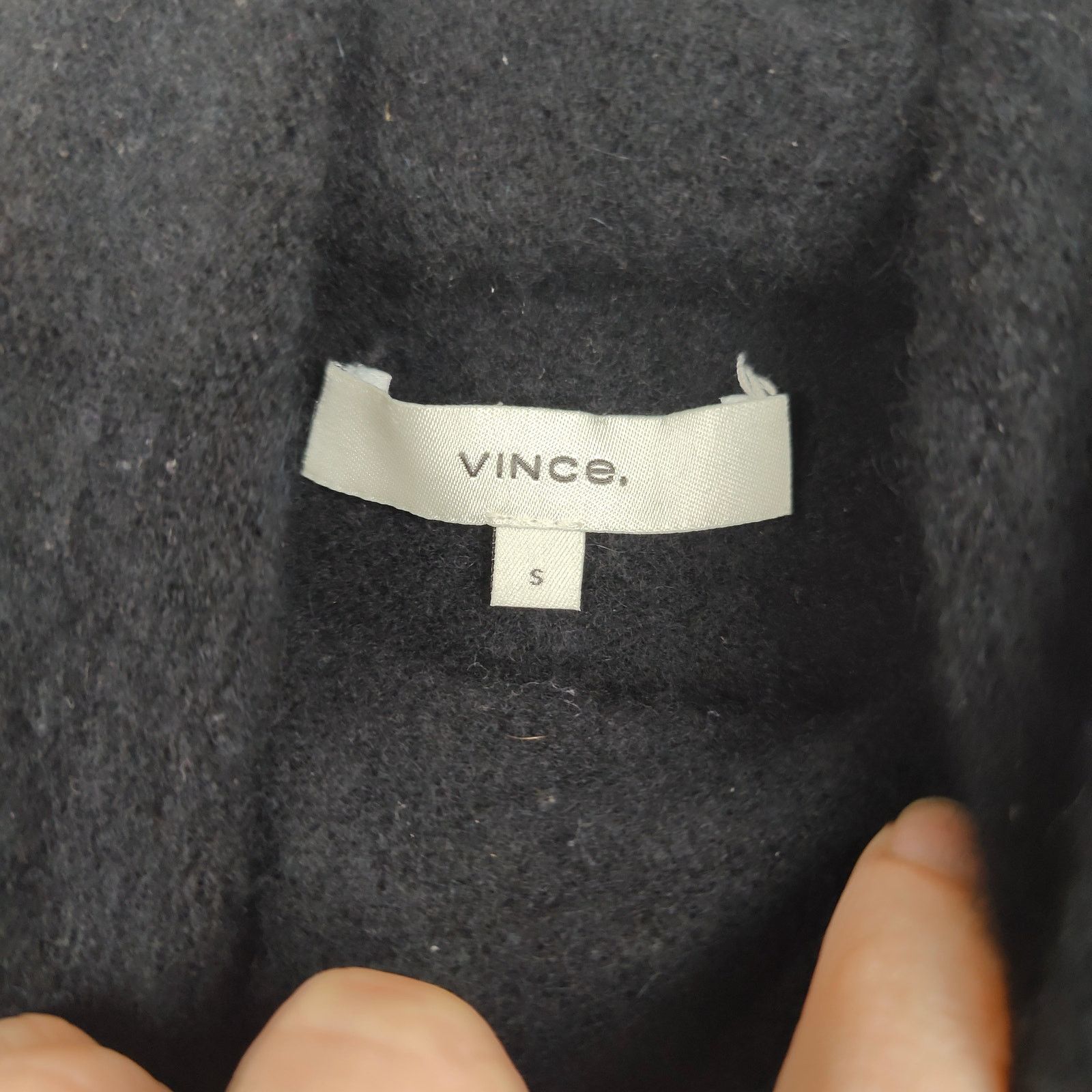 Vince Vince Cashmere Turtleneck Sweater Womens Small Black Size S / US 4 / IT 40 - 5 Thumbnail