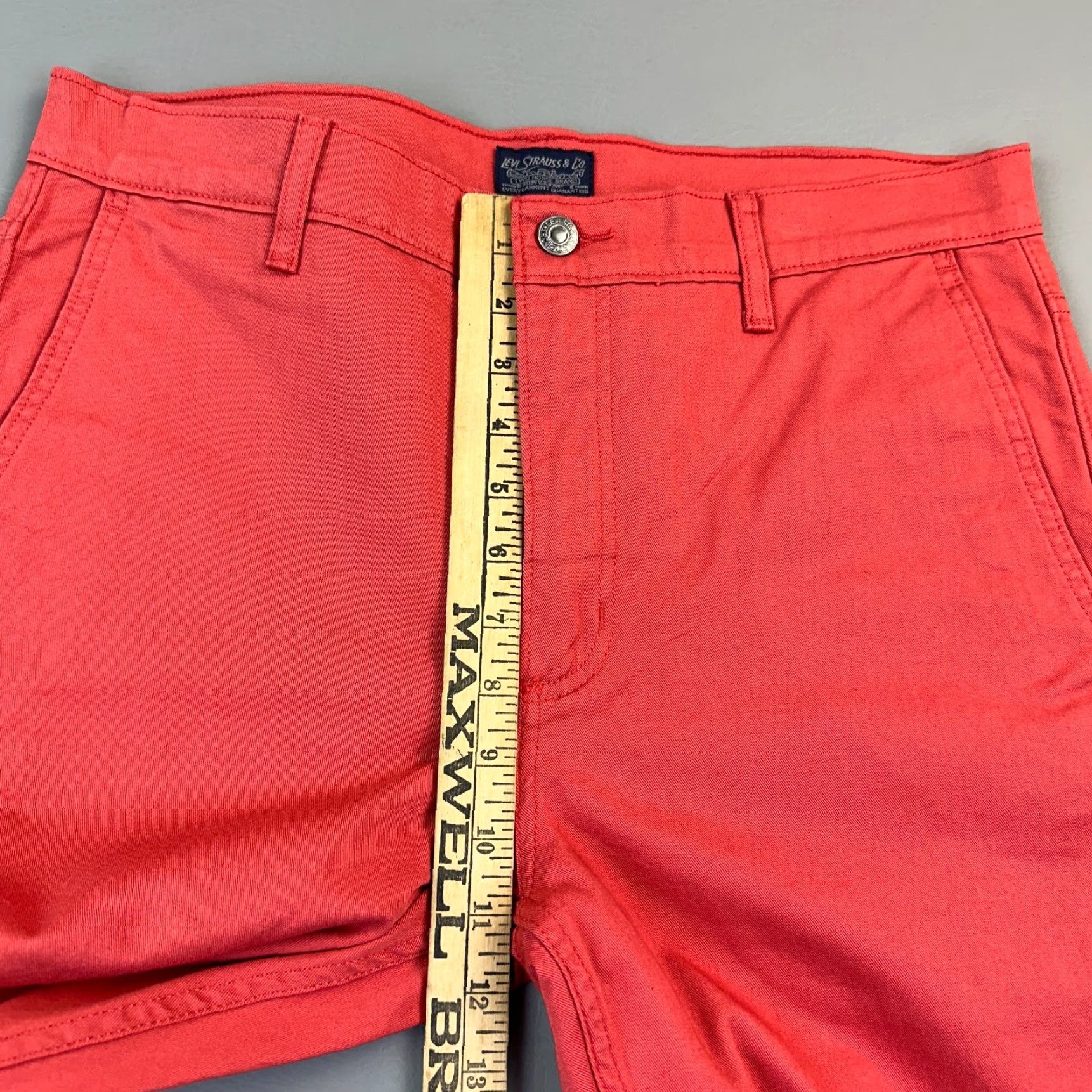 Levi's VINTAGE Levi's 511 Pants Mens 33x32 34x31 Salmon Slim Fit Trouser Tapered Leg Casual Size US 33 - 6 Thumbnail
