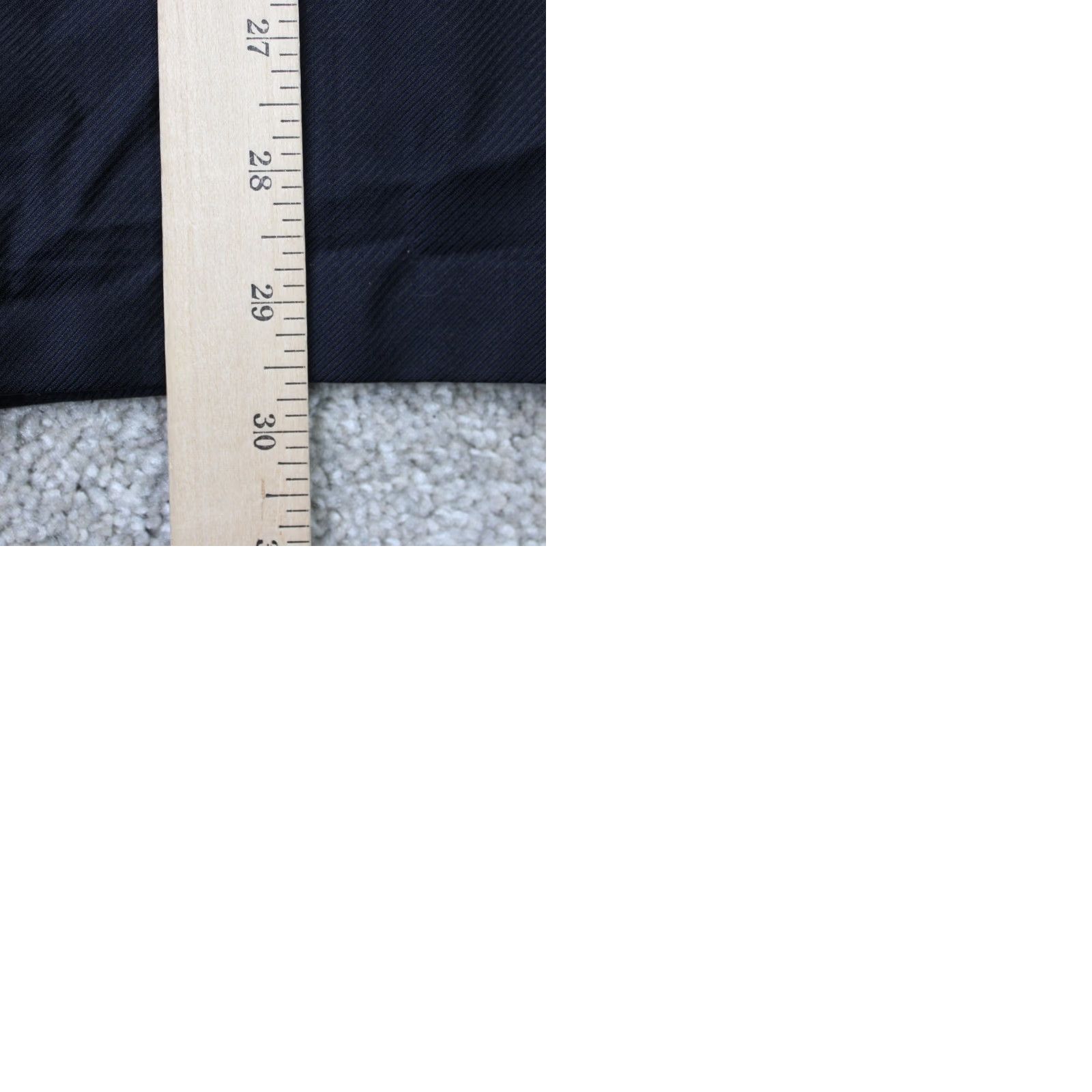 John Varvatos John Varvatos Blazer Mens 44R Black Wool Jacket Casual Business 2 Button Notch Front Single-Breasted 4-Button Sleeve Dry Clean Only Mens Blazer Size 44R - 9 Thumbnail