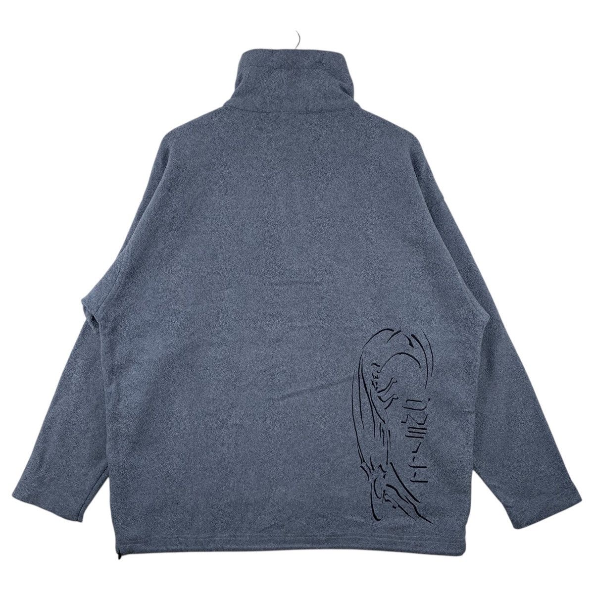 O'Neill × Vintage Vintage ONEILL Surfing Hawaiian FleeceHalf Zipper Sweatshirt Size US L / EU 52-54 / 3 - 2 Thumbnail