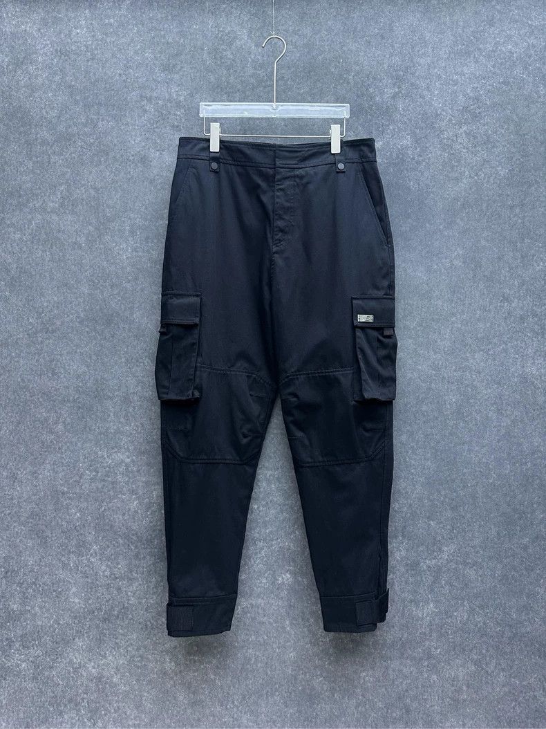 Dior Dior Black multi-pocket workwear trousers Size US 36 / EU 52 - 1 Thumbnail