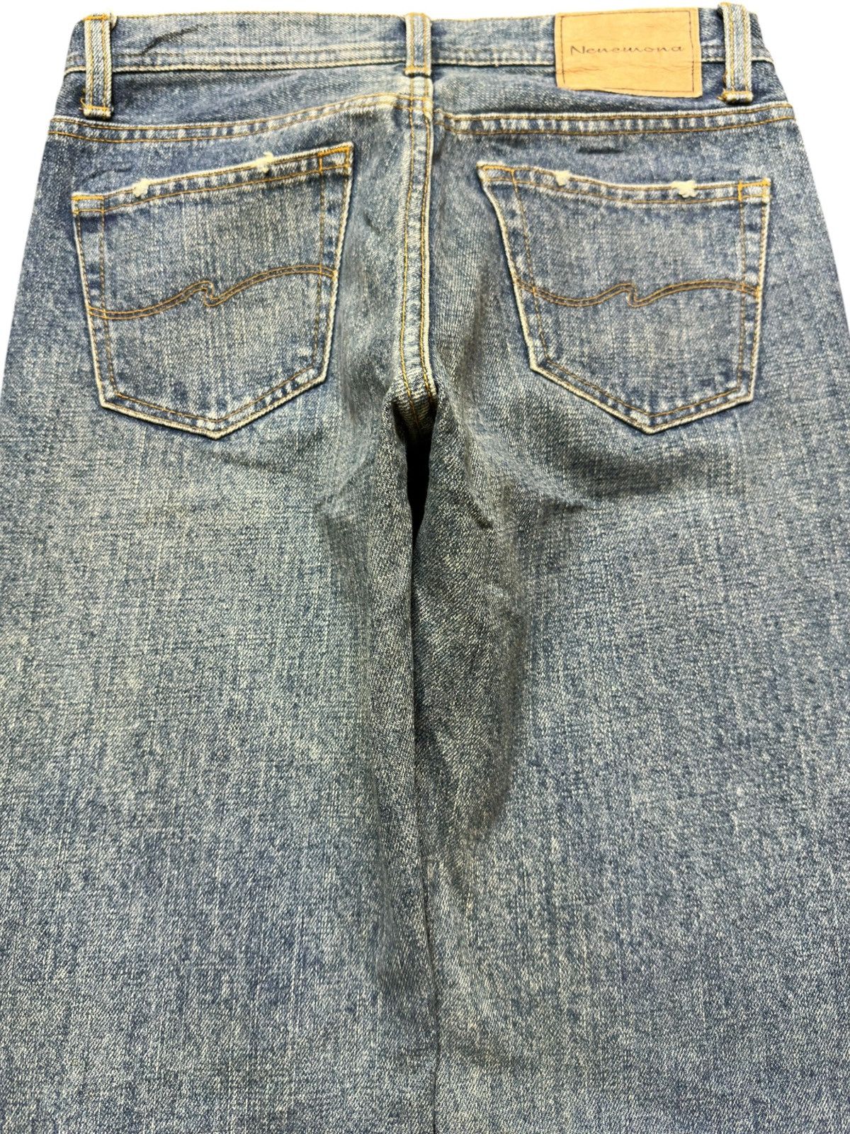 Hysteric Glamour Vintage Nenemona Straight Cut Grunge Distressed Denim Size US 27 - 4 Thumbnail