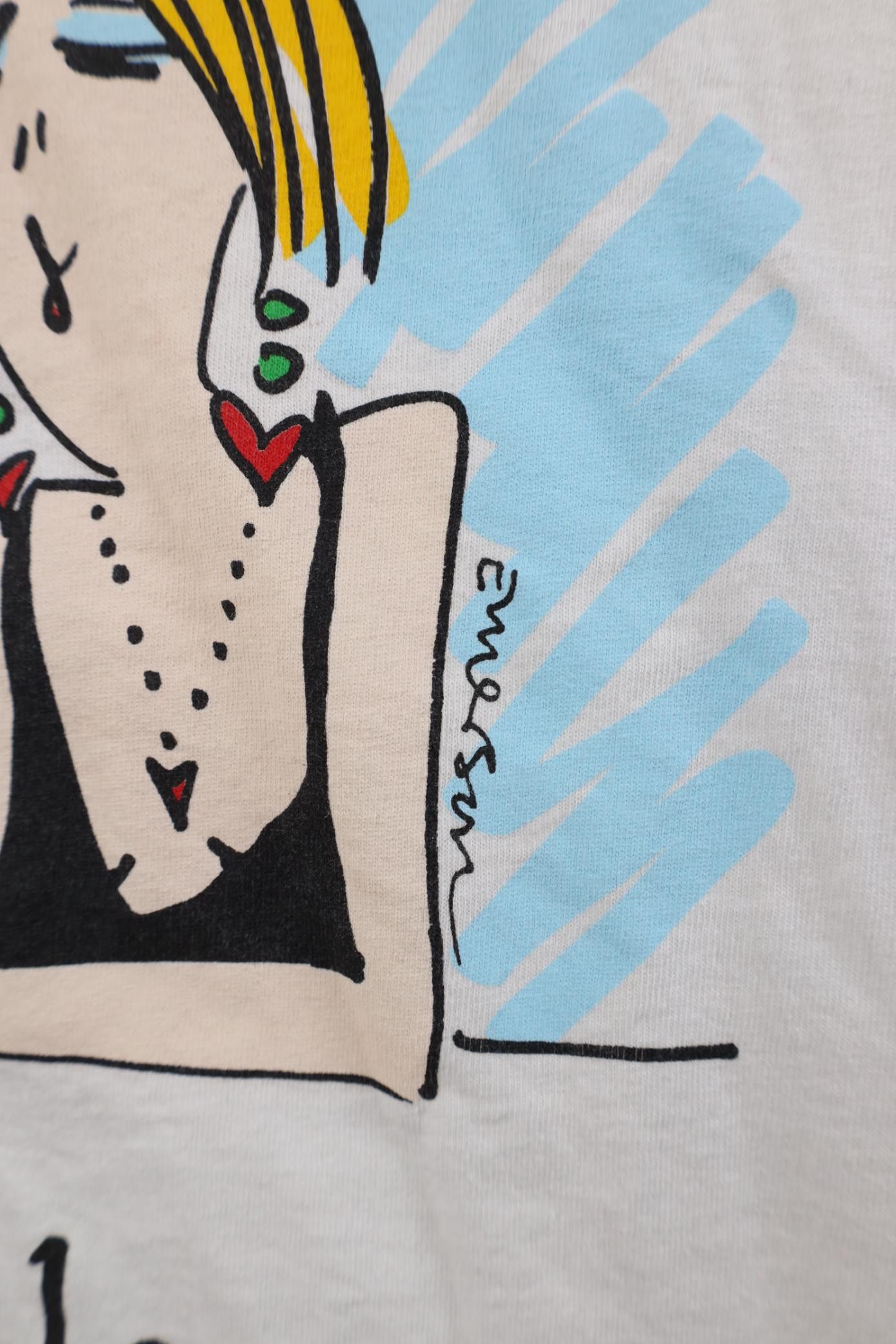Vintage Vintage 90s Y2K Comic Martiniville Sleep Night T-Shirt USA Size ONE SIZE - 6 Thumbnail