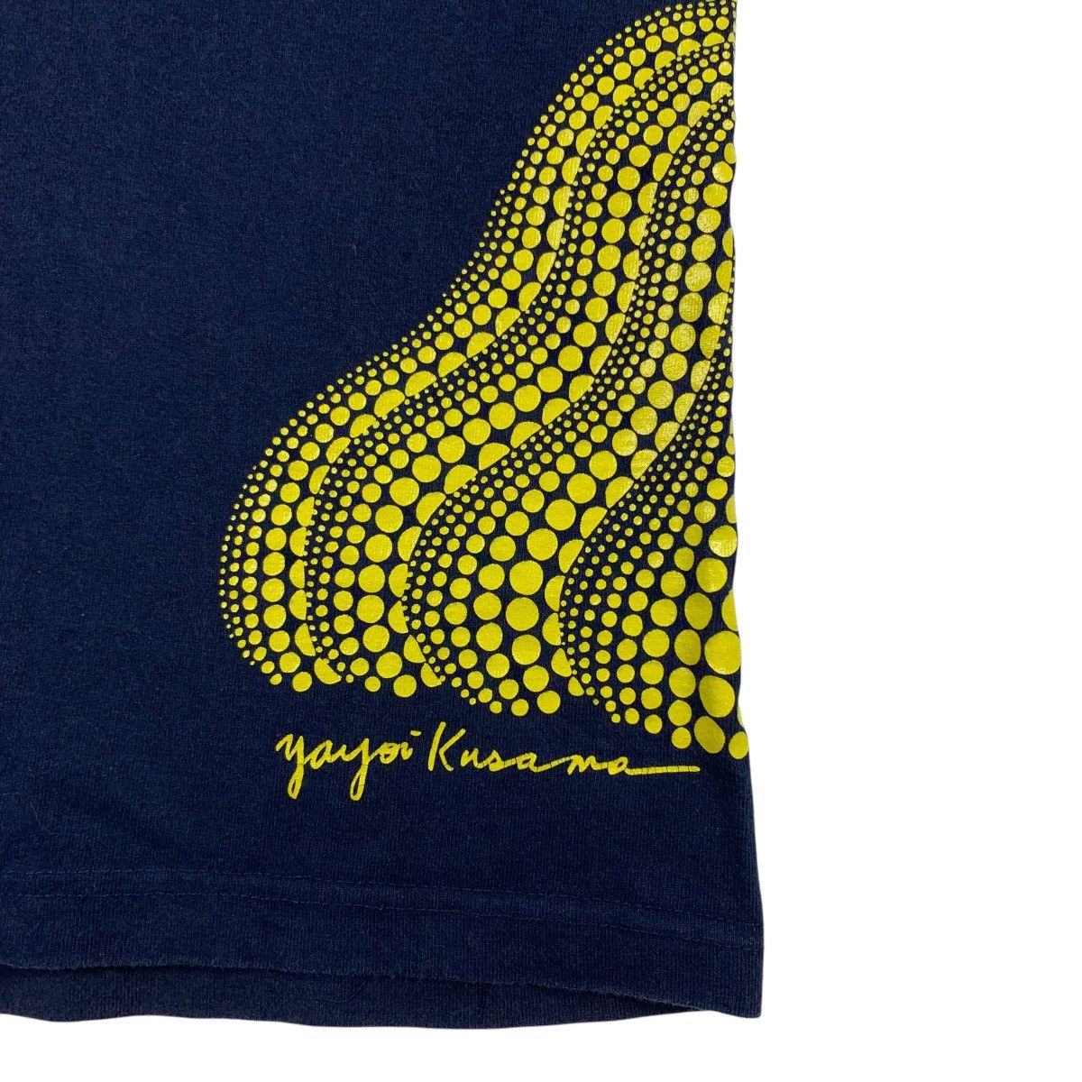 Japanese Brand YAYOI KUSAMA Japanese Artist Merchandise Blue Short Shirt Size US XS / EU 42 / 0 - 4 Thumbnail