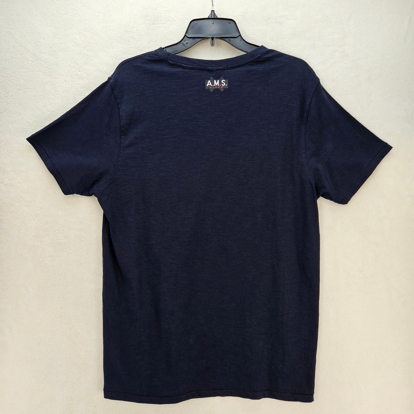 Scotch & Soda SCOTCH & SODA X BRUTUS POPEYES MEN'S LARGE NAVY BLUE TEE Size US L / EU 52-54 / 3 - 6 Thumbnail