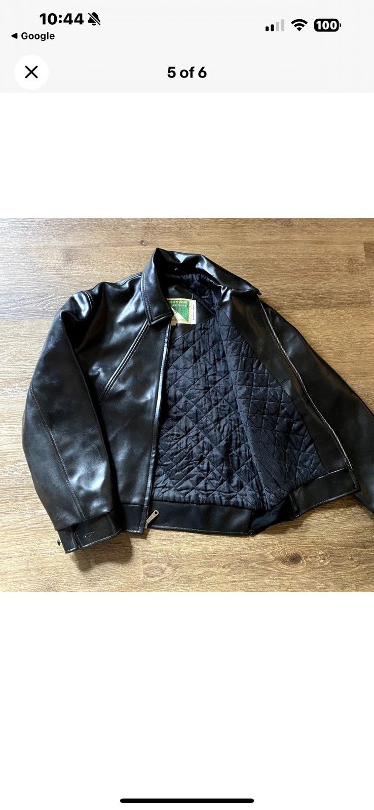 Vintage Vintage Leather Green Briar Sportswear All Weather Jacket Size US S / EU 44-46 / 1 - 1 Thumbnail