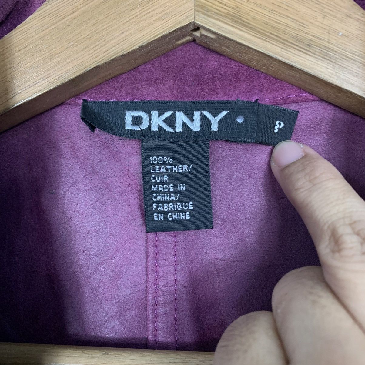 DKNY DKNY Leather Jacket Size S / US 4 / IT 40 - 14 Thumbnail