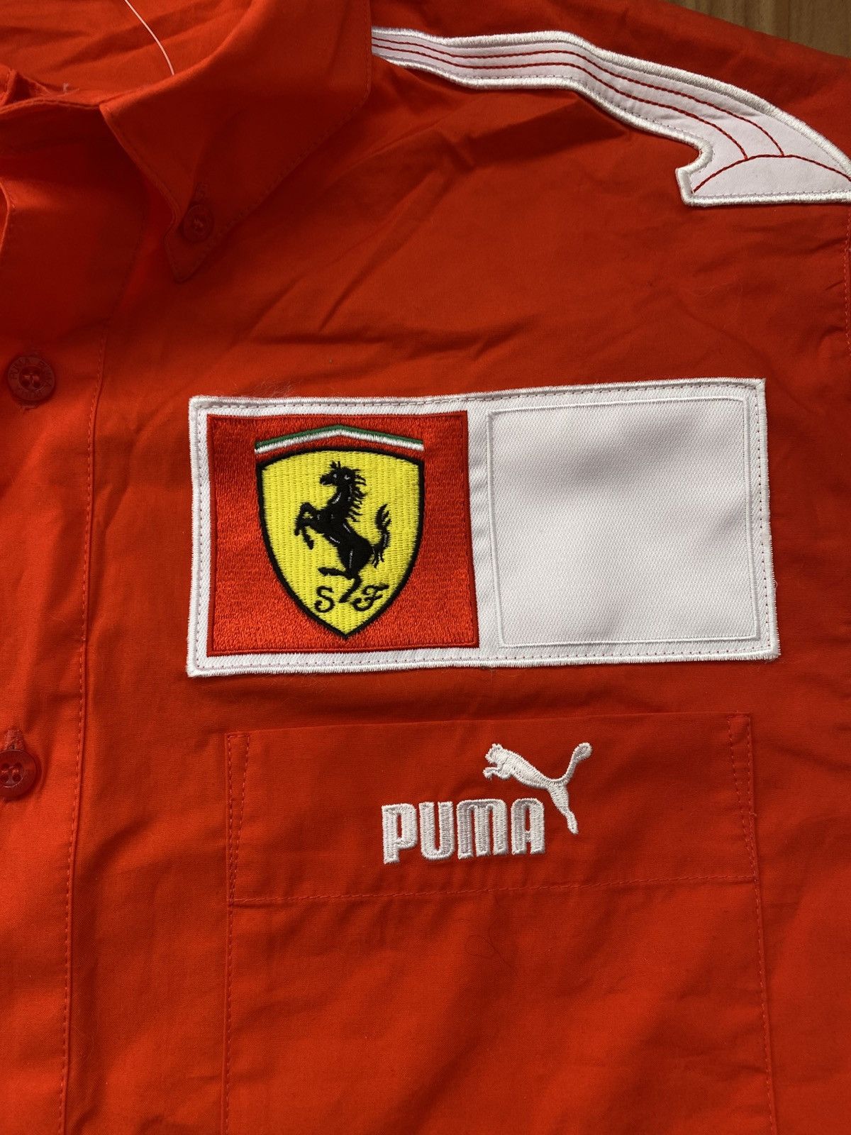 Puma Puma Scuderia Ferrari F1 Team 00s Vintage Mens Shirt Size US M / EU 48-50 / 2 - 6 Thumbnail