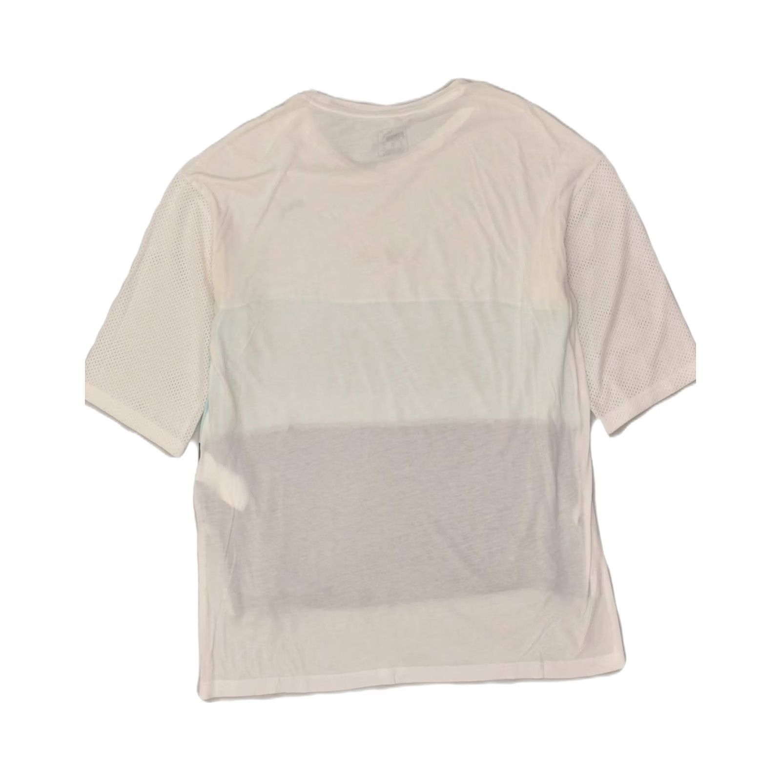 Puma PUMA Mens Graphic T-Shirt Top XS White Colourblock Cotton AH07 Size US XS / EU 42 / 0 - 2 Thumbnail
