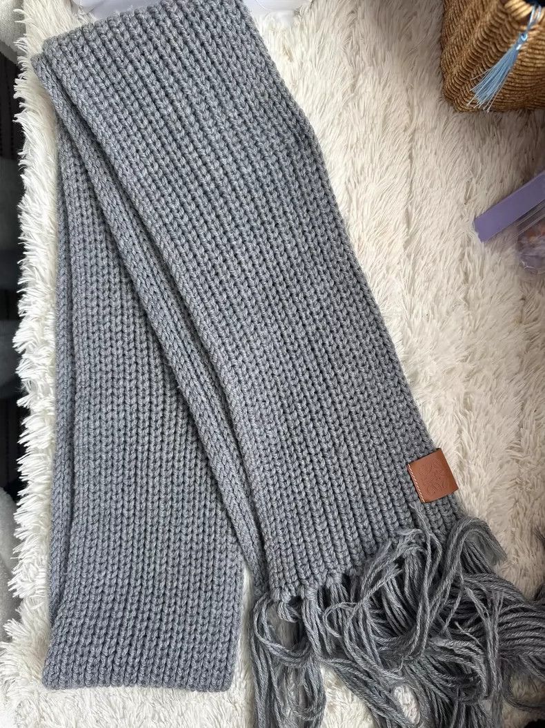 Loewe LOEWE Knitted scarf Size ONE SIZE - 3 Thumbnail