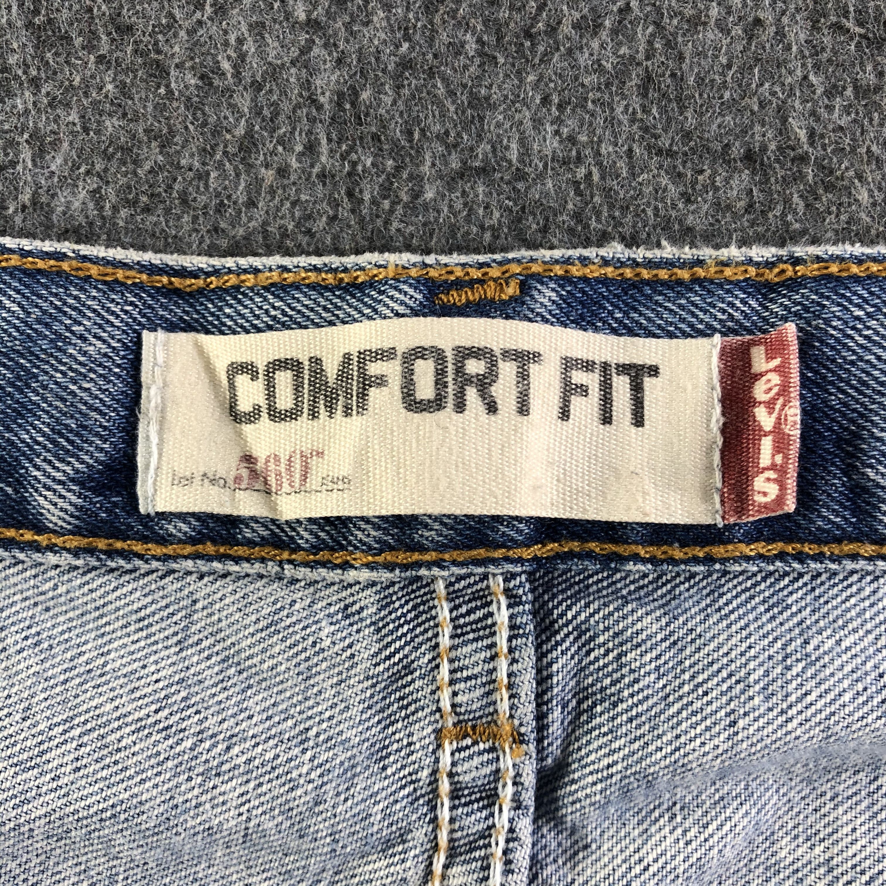 Levi's Vintage Blue Wash Levis 560 Jeans-J4338 Size US 44 / EU 60 - 10 Thumbnail