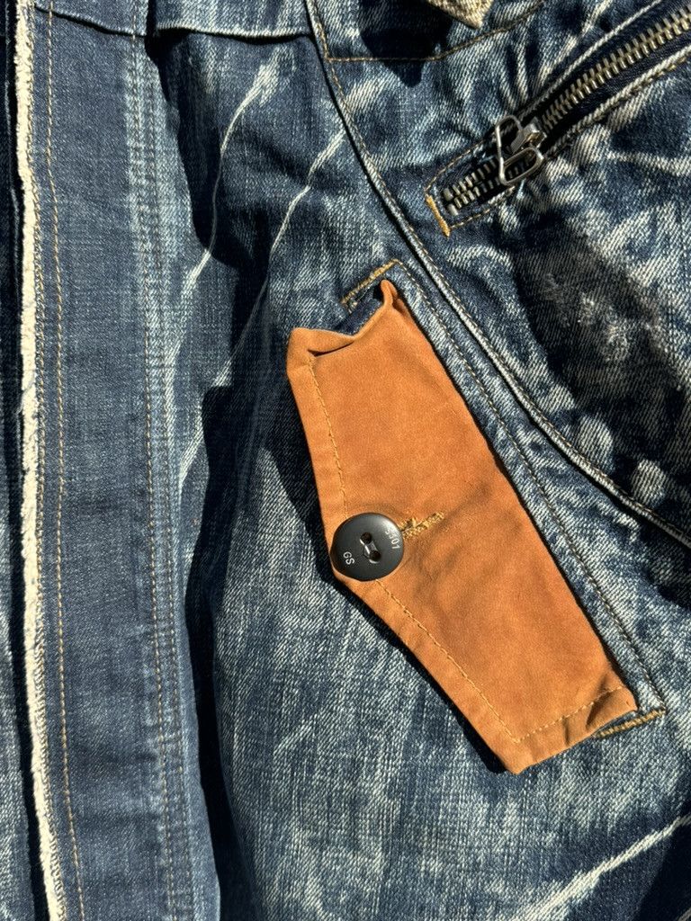 G-Star × Japanese Brand Vintage Jeans Avant Garde Fish Jacket G Star Radar Low Loose Size US M / EU 48-50 / 2 - 3 Thumbnail