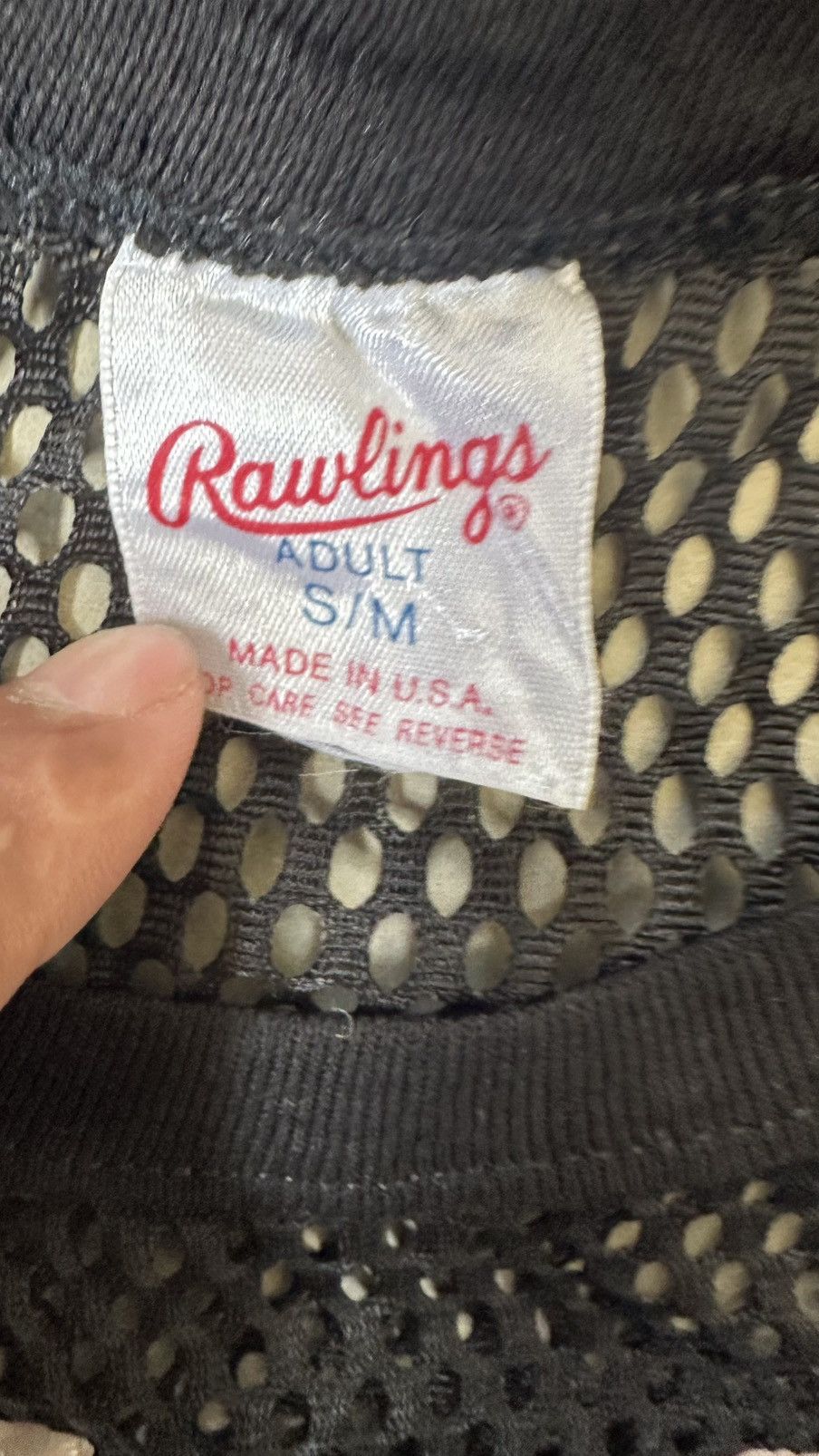 Vintage VINTAGE 90S RAWLINGS MESH FOOTBALL JERSEY Size M / US 6-8 / IT 42-44 - 5 Thumbnail