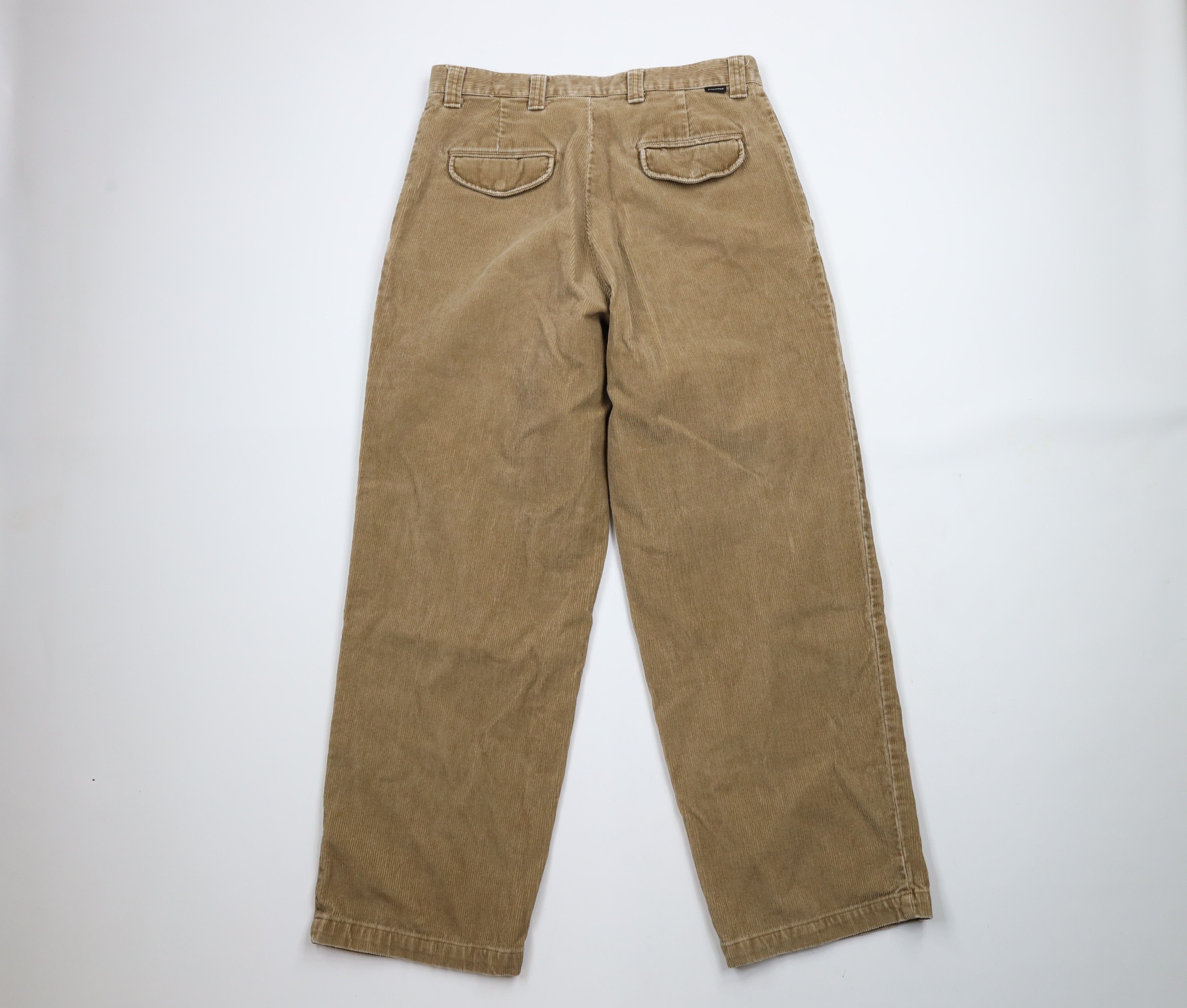 Vintage Vintage 90s Streetwear Wide Leg Surplus Corduroy Chino Pants Size US 34 / EU 50 - 8 Thumbnail