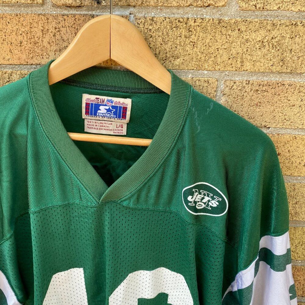 Starter Vintage 90s Starter New York Jets Vinny Testaverde Jersey M Size US M / EU 48-50 / 2 - 4 Thumbnail