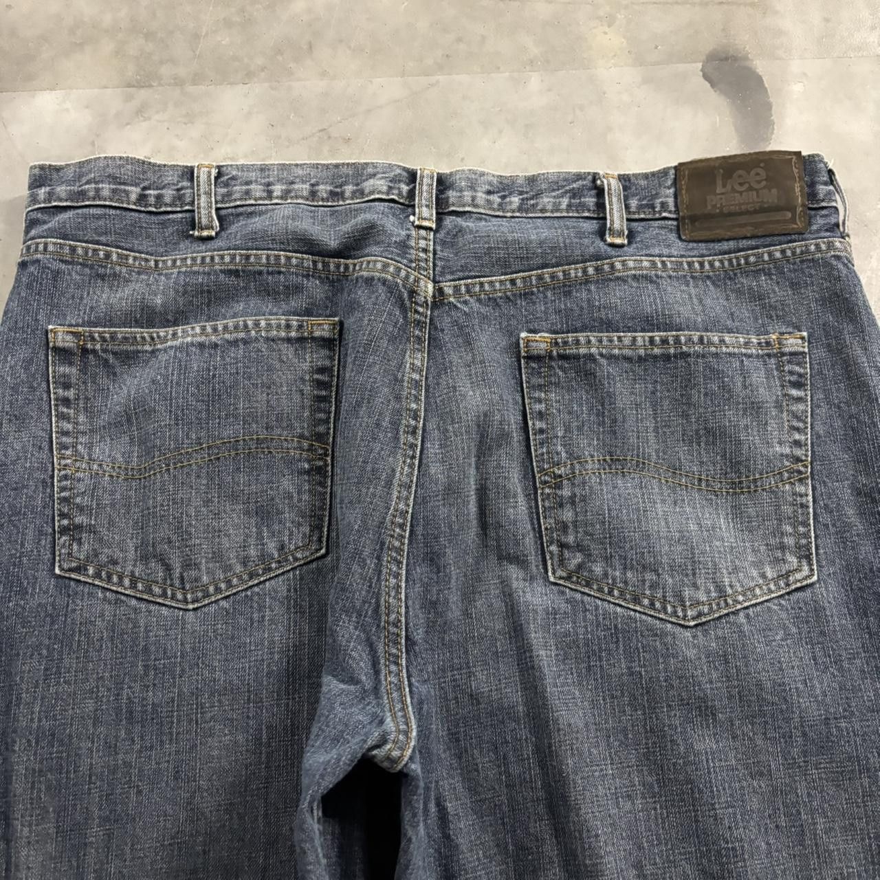 Vintage Crazy Vintage Y2K/2000s Baggy Grunge Dark Wash Skater Denim Jeans! 40x32 Size US 40 / EU 56 - 7 Thumbnail