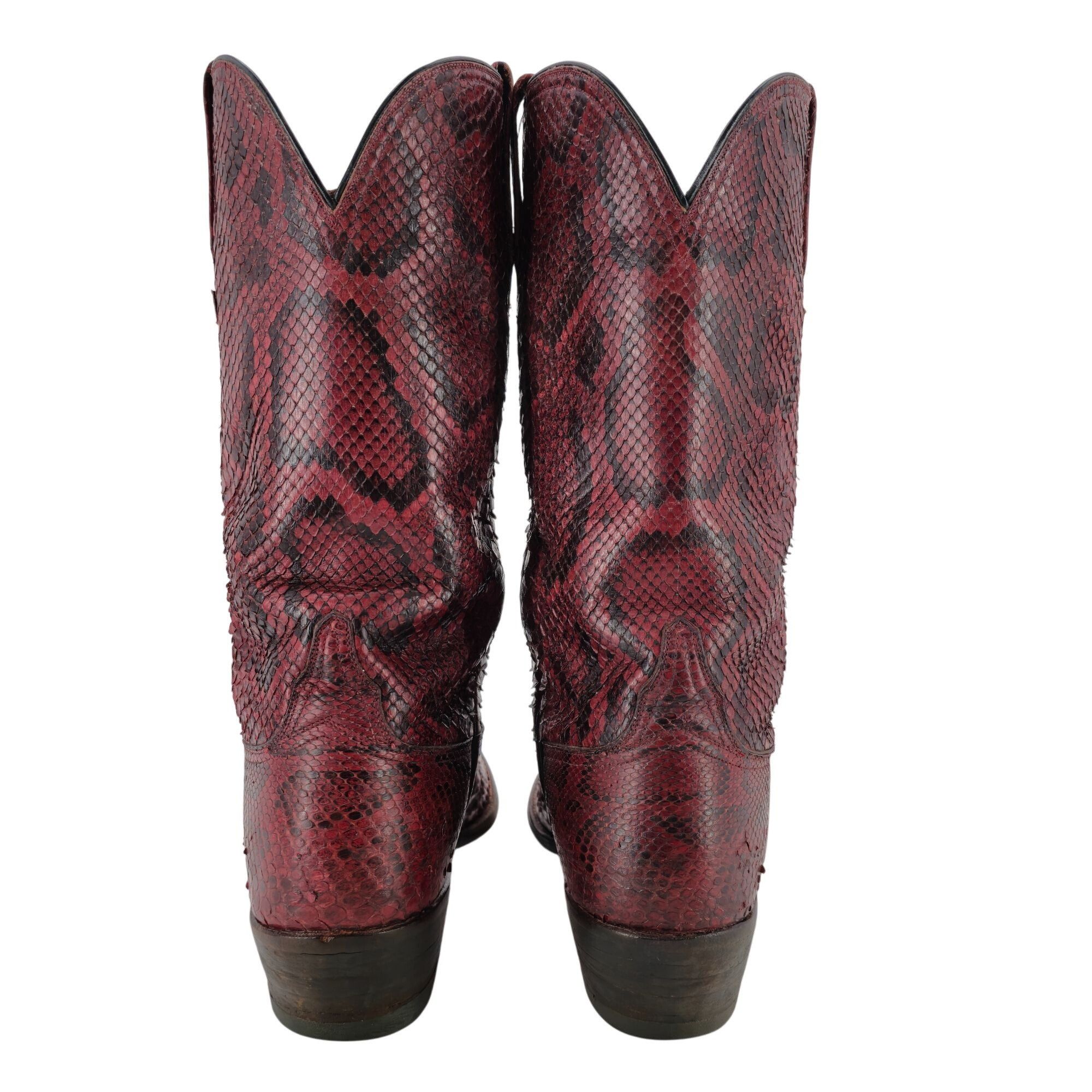 Lucchese Lucchese San Antonio Full Burmese Python Mens 11.5D Cowboy Size US 11.5 / EU 44-45 - 5 Thumbnail