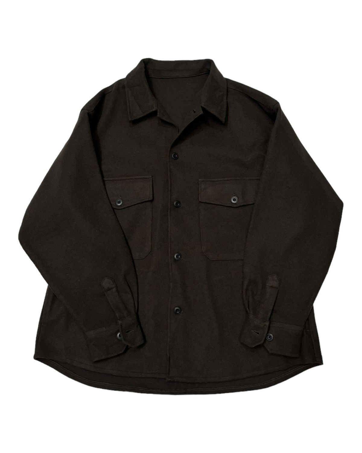 GU × Undercover 🐎 GU BOXY OVERSHIRT BUTTON COLLAR SHIRT Size US XL / EU 56 / 4 - 7 Thumbnail