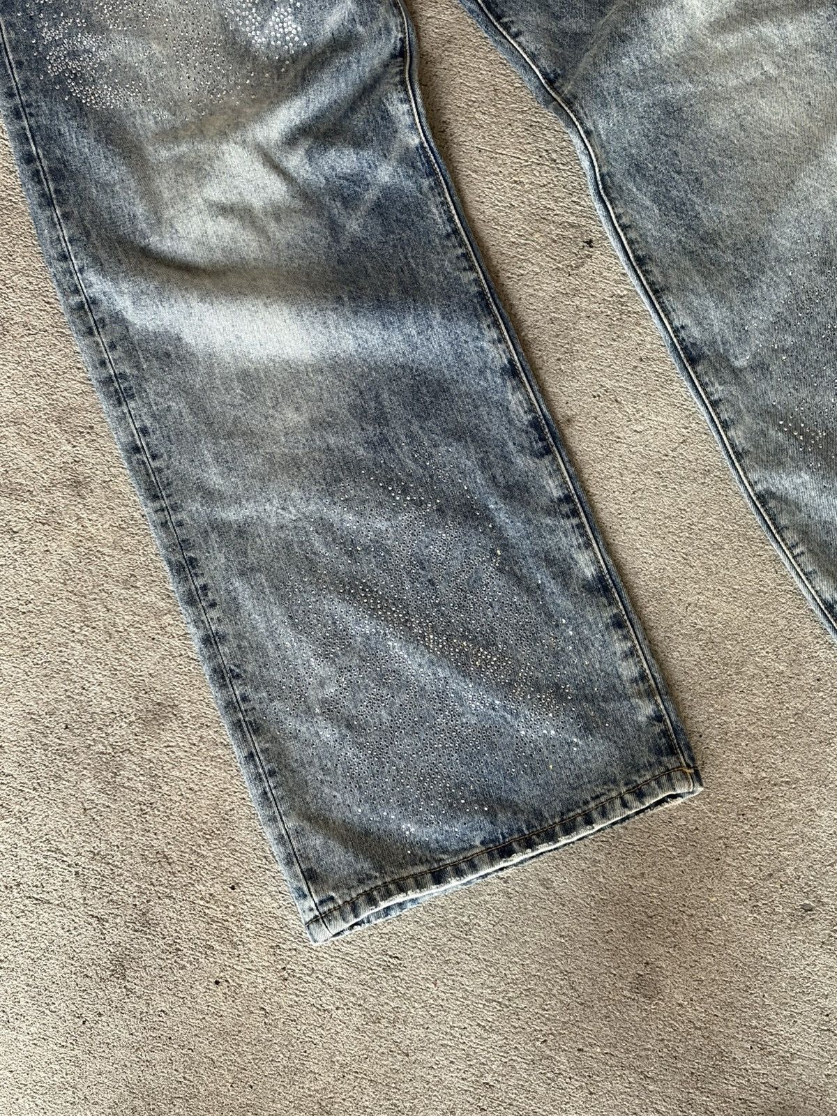 KidSuper KidSuper RhineStone Face Jeans Size US 36 / EU 52 - 4 Thumbnail