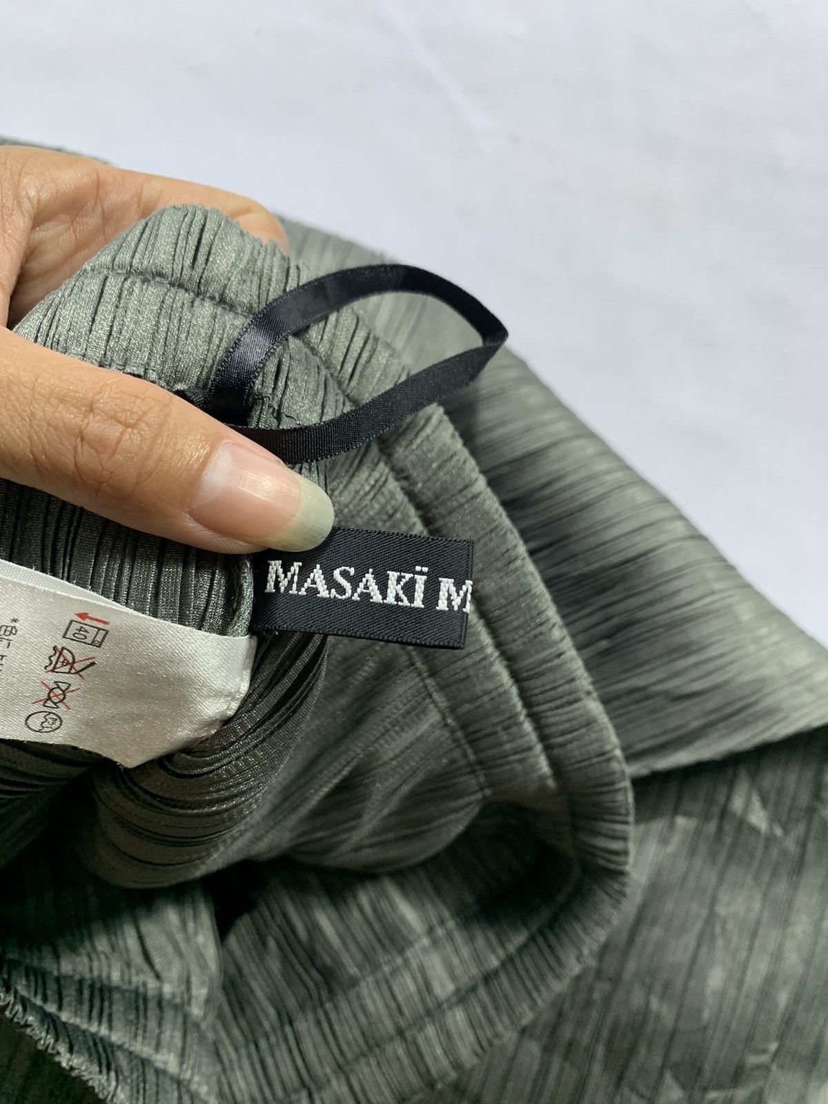 Issey Miyake × Japanese Brand × Yohji Yamamoto Masaki Matsuoka Like Issey miyake pleats pleated skirts Size 30" / US 8 / IT 44 - 7 Thumbnail