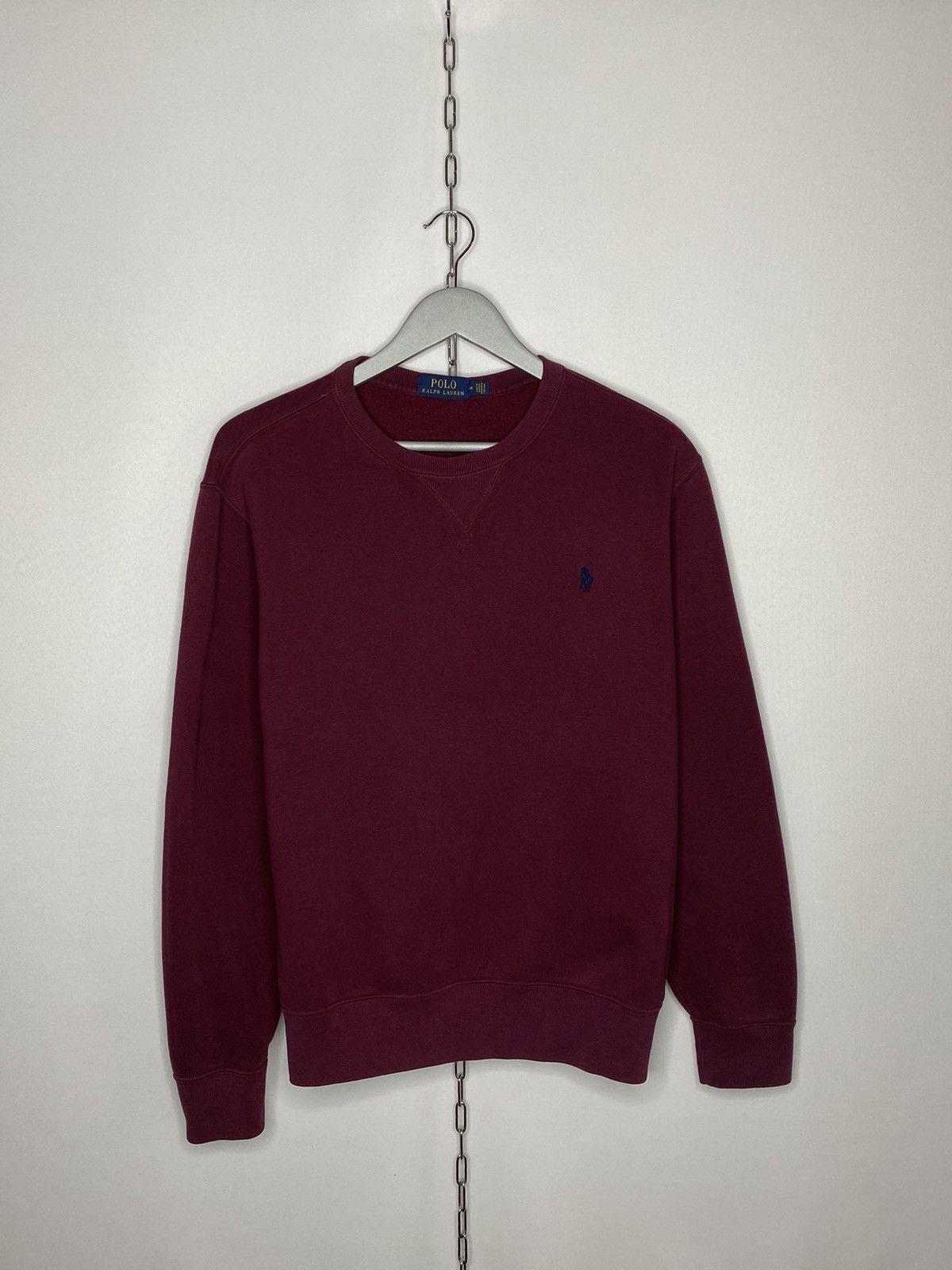 Vintage Vintage Polo Ralph Lauren Sweatshirt Jumper Pullover Size US M / EU 48-50 / 2 - 1 Thumbnail