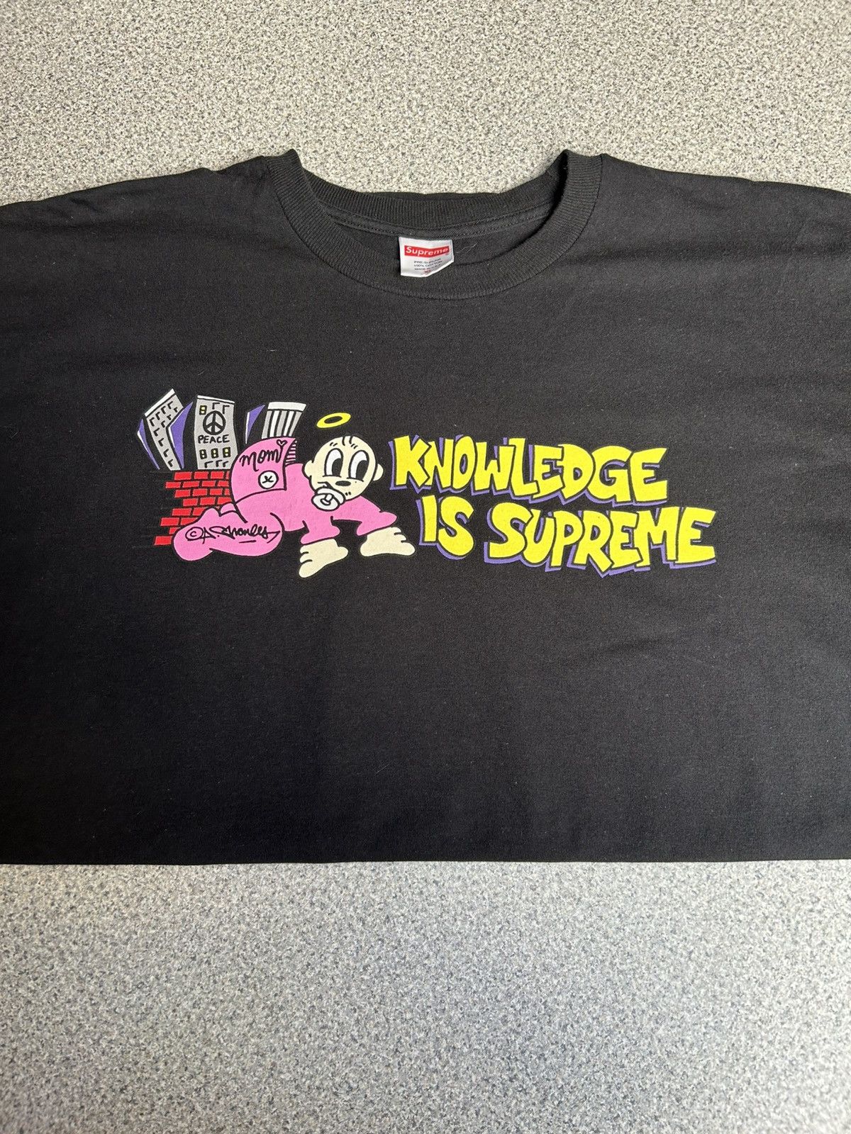 Supreme Supreme Knowledge Is Power Tee Size US XL / EU 56 / 4 - 1 Thumbnail