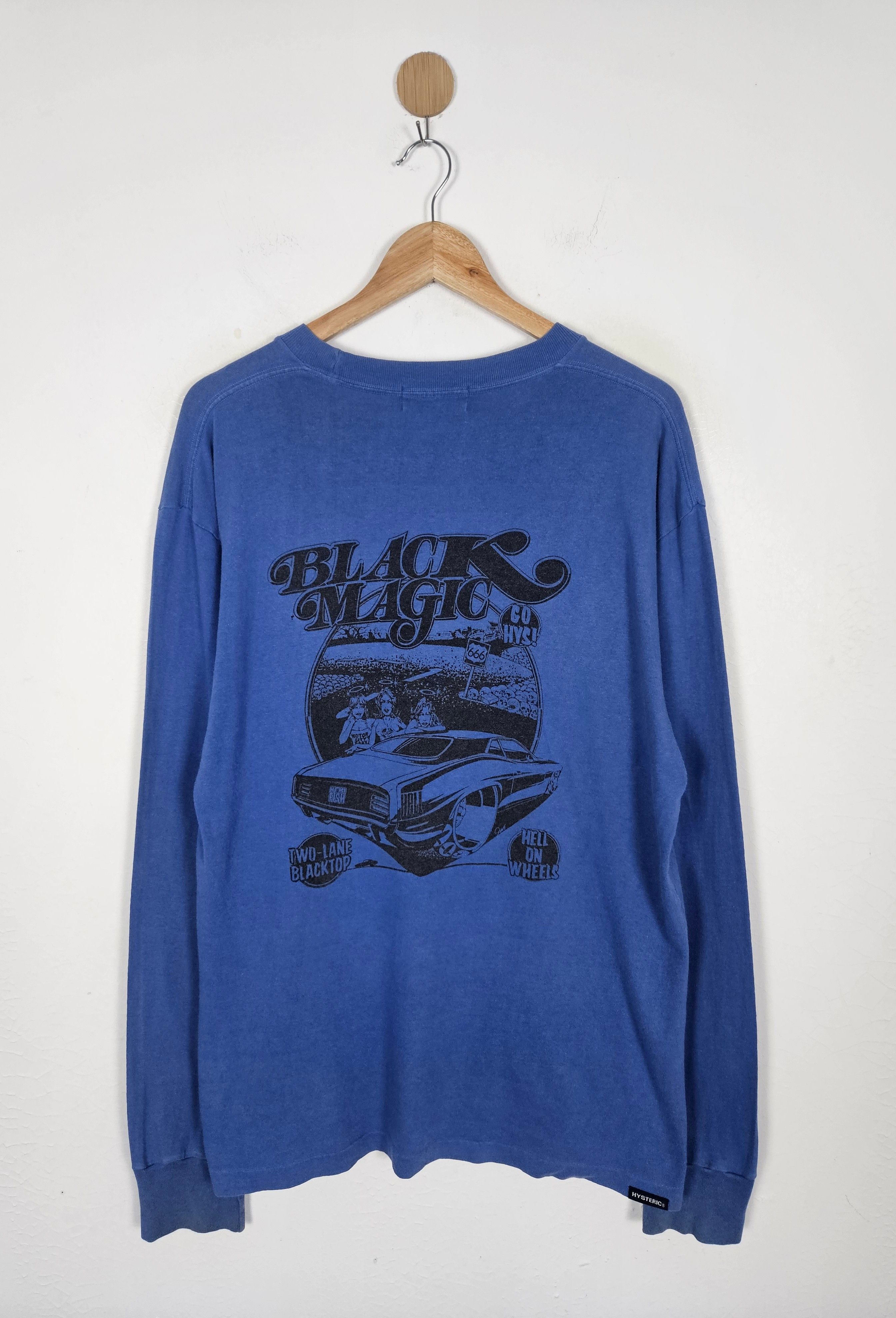 Hysteric Glamour Hysteric Glamour Black Magic Racing tee Shirt Size US L / EU 52-54 / 3 - 1 Thumbnail
