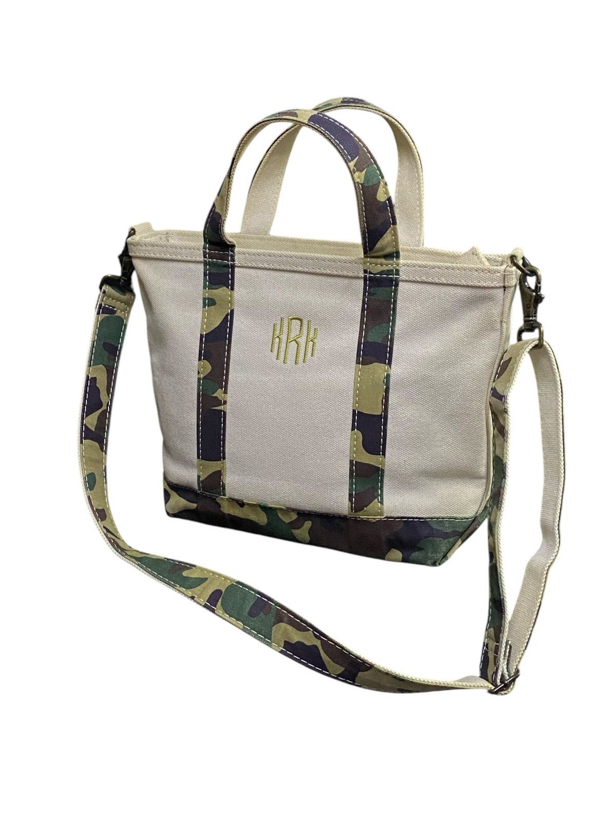 L.L. Bean × Vintage L.L.Bean “KRK” Camo Crossbody / Tote Bag Size ONE SIZE - 7 Thumbnail