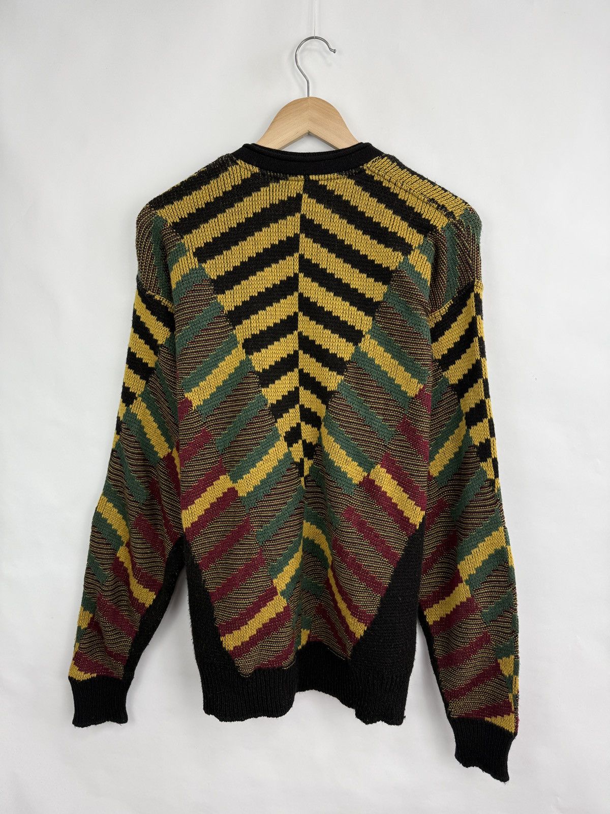 Carlo Colucci 🇺🇸 Vintage 90s Carlo Colucci Coogi Style Sweater Kapital s Size US L / EU 52-54 / 3 - 10 Thumbnail