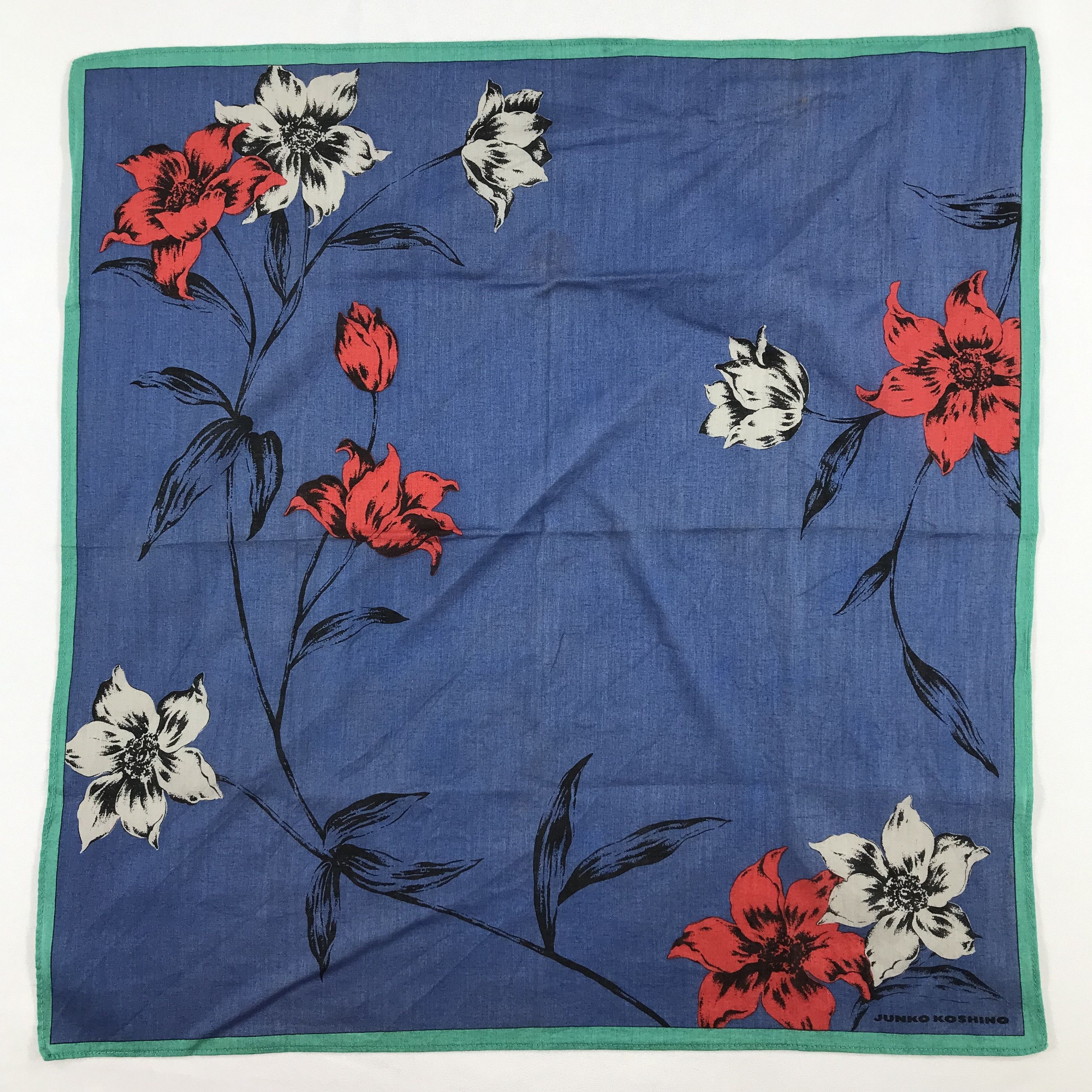 Mr. Junko × Vintage Junko Koshino Bandana / Handkerchief / Neckerchief - S2022 Size ONE SIZE - 1 Thumbnail